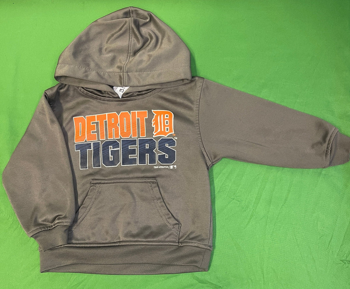 MLB Detroit Tigers Shiny Pullover Hoodie Toddler 3T