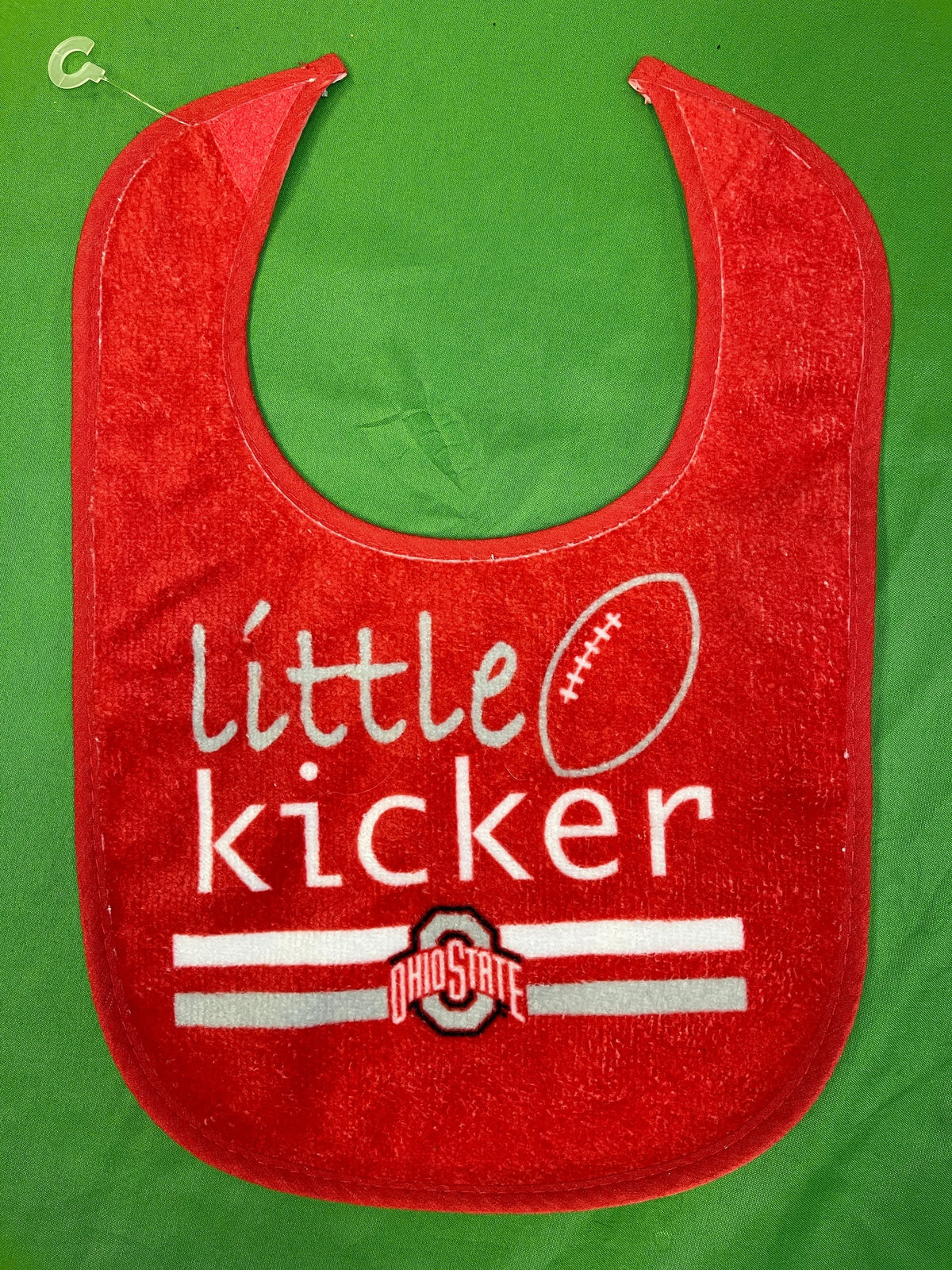 NCAA Ohio State Buckeyes Terrycloth Baby Infant Bib OSFM
