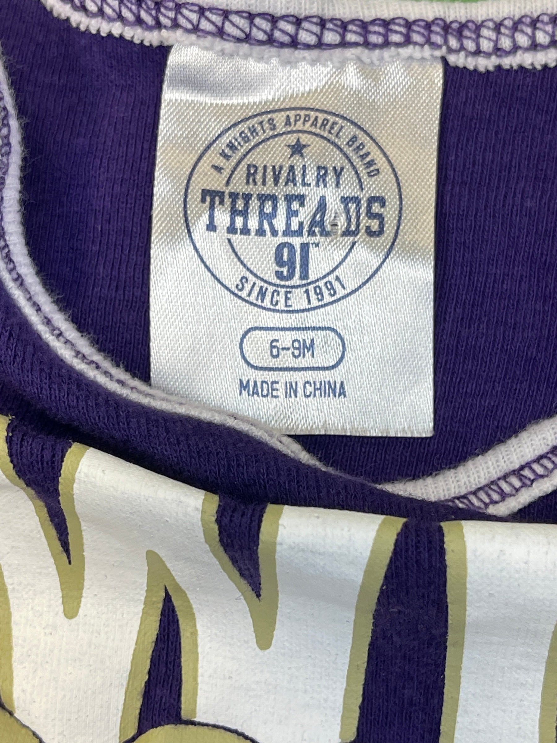 NCAA Washington Huskies Infant Baby Bodysuit/Vest 6-9 Months