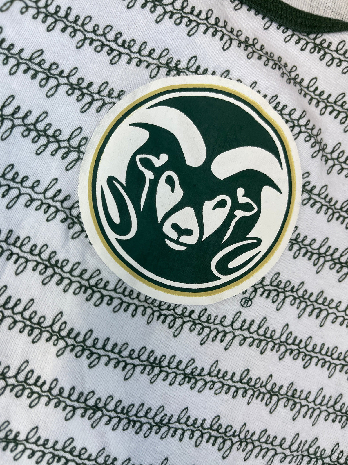 NCAA Colorado State CSU Rams Baby Infant Bodysuit/Vest 3-6 Months