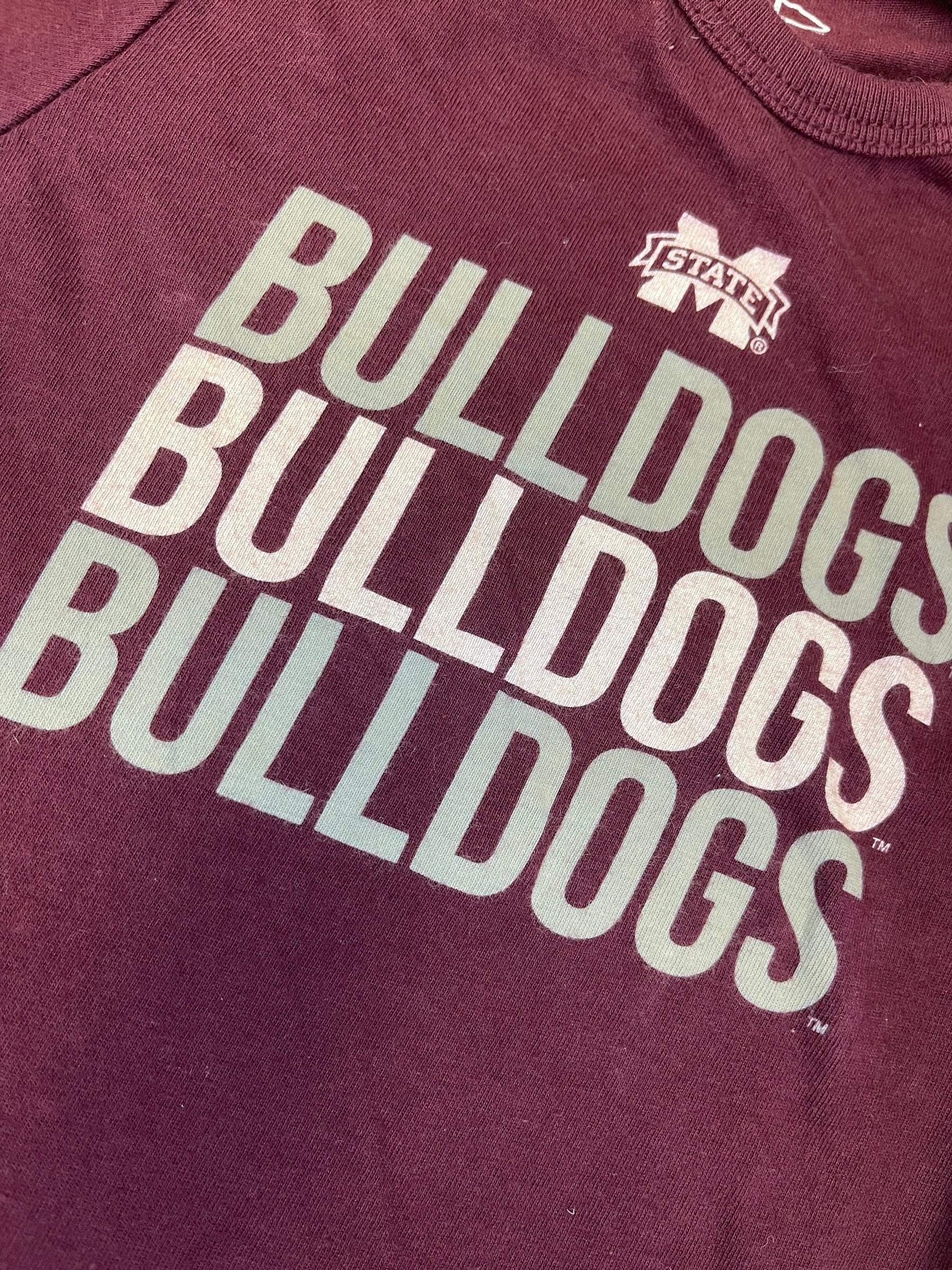 NCAA Mississippi State Bulldogs Baby Infant Bodysuit/Vest 12 Months