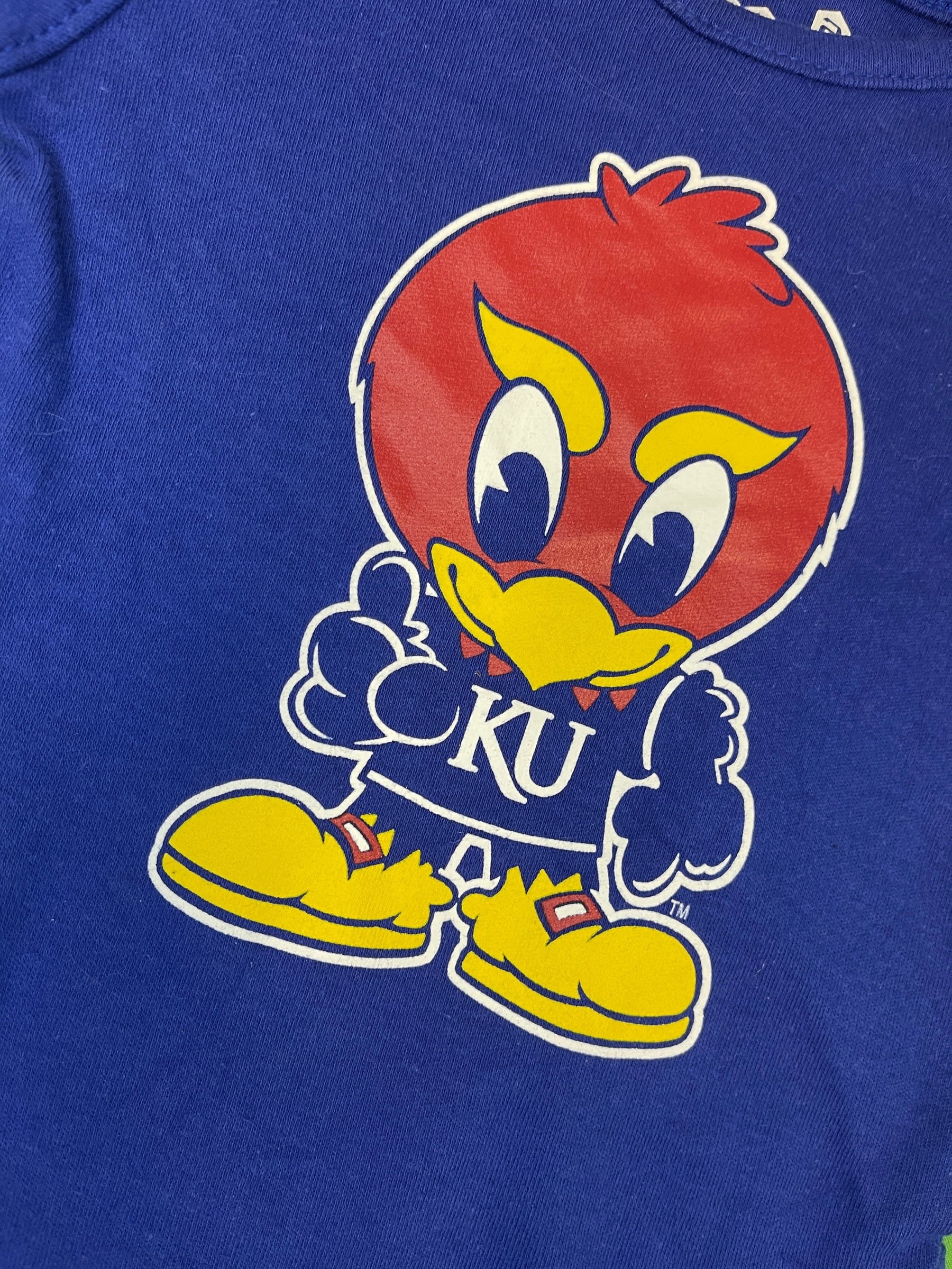 NCAA Kansas Jayhawks Infant Baby Bodysuit/Vest Newborn 0-3 Months