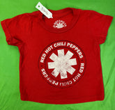 Red Hot Chili Peppers Red Band T-Shirt Baby Toddler Infant 12 Months