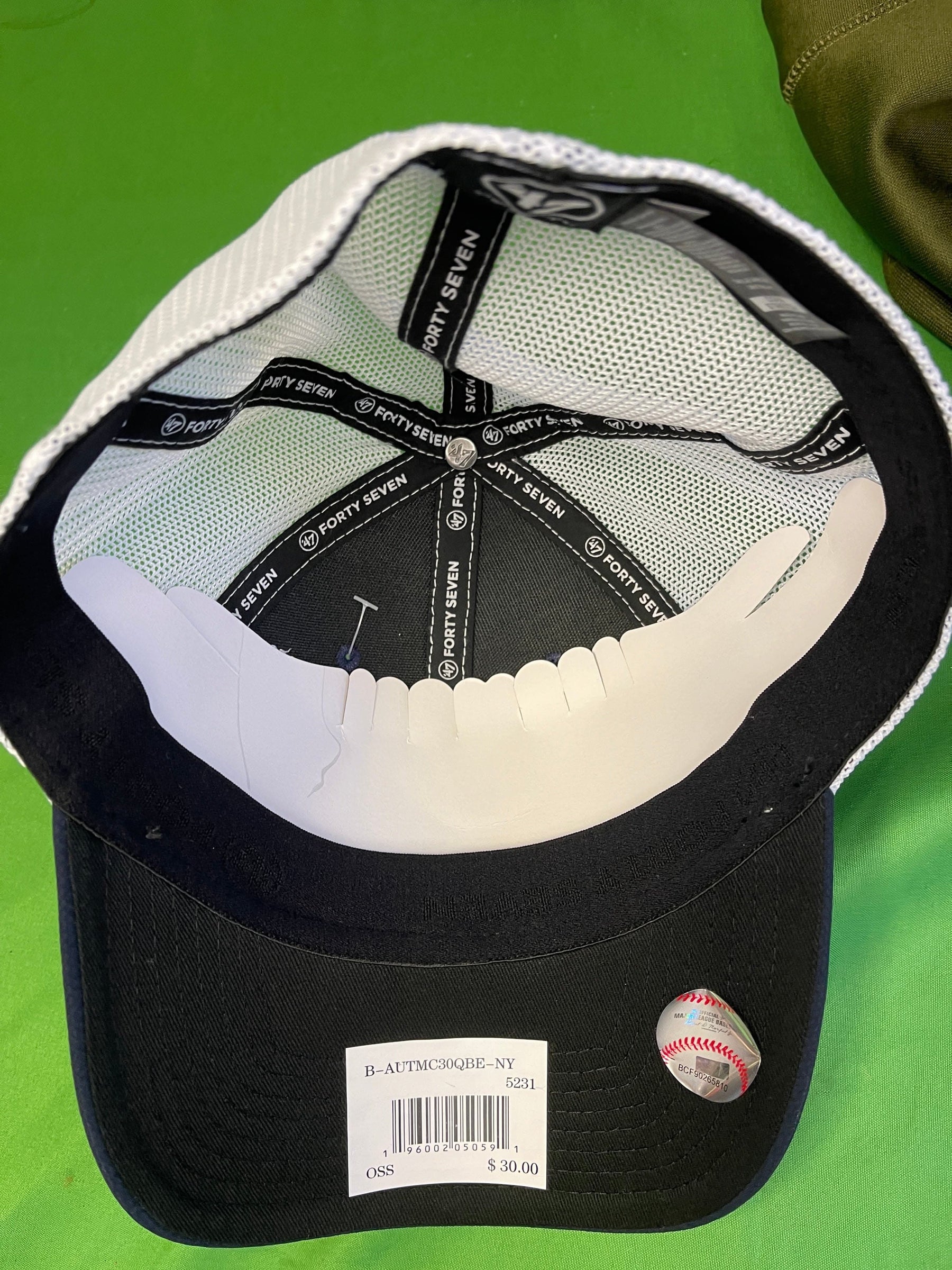 MLB Tampa Bay Rays '47 Contender Mesh Stretch Hat/Cap OSFM NWT