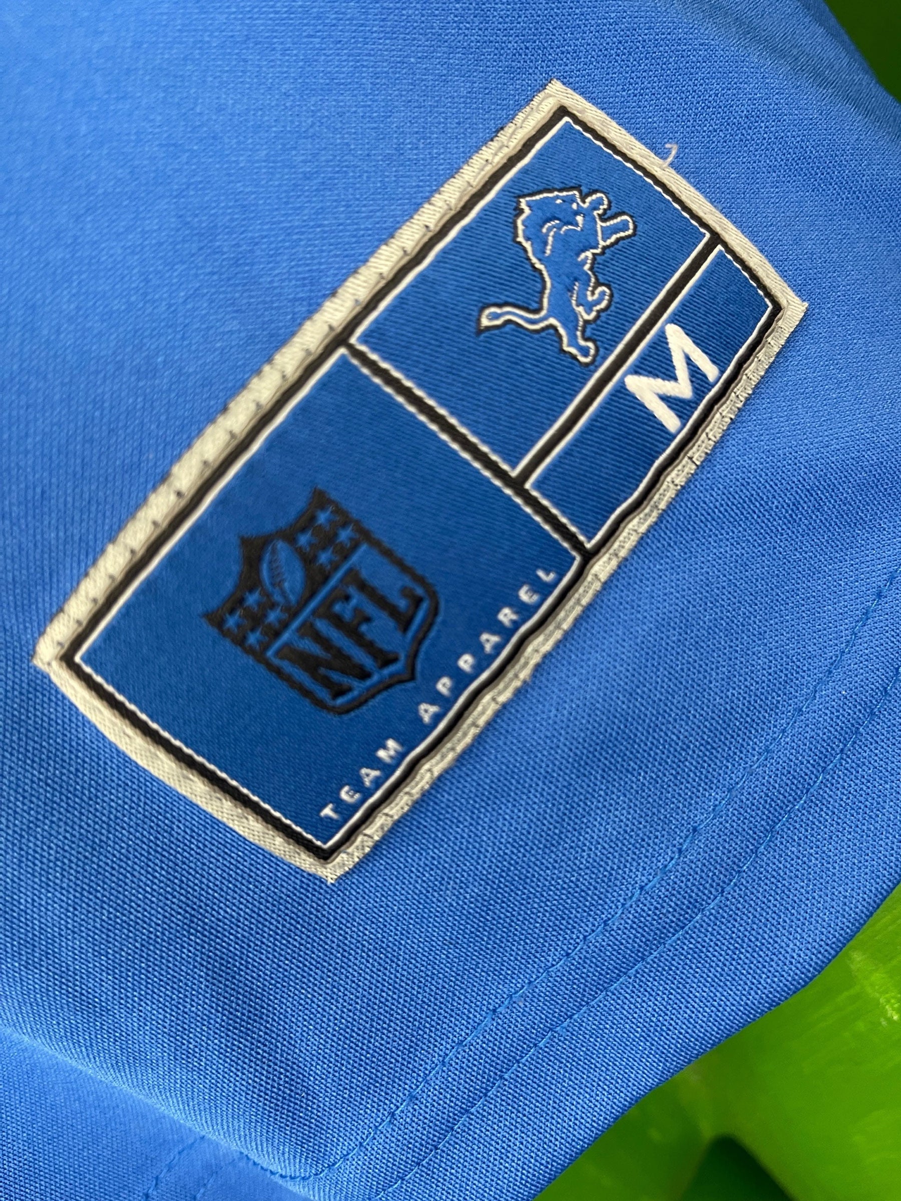 NFL Detroit Lions Jersey Style Top Youth Medium 10-12