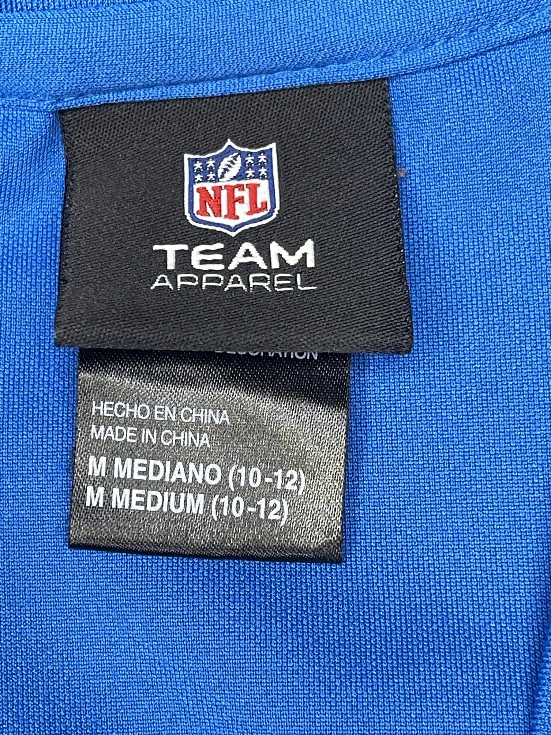 NFL Detroit Lions Jersey Style Top Youth Medium 10-12