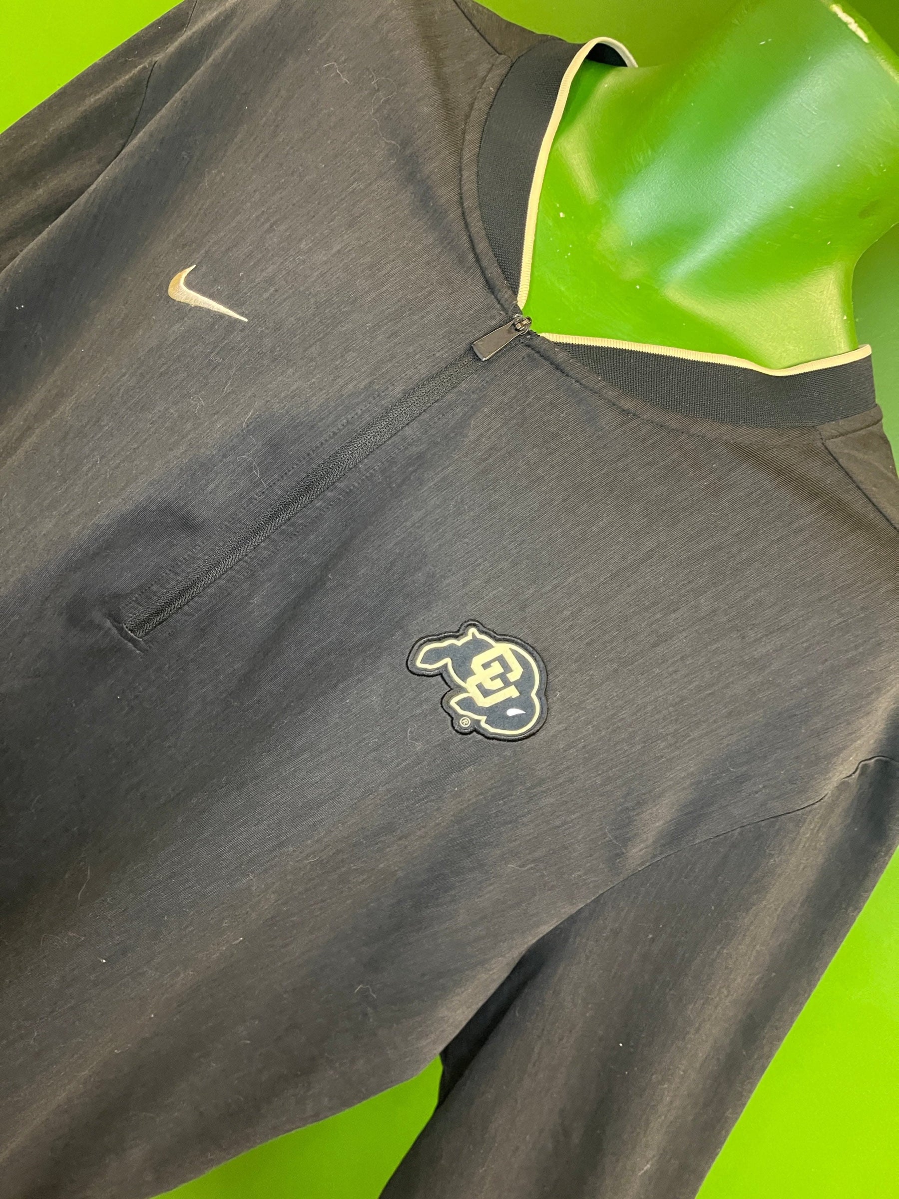 NCAA Colorado Buffaloes Dr-Fit Soft 1/4 Zip Pullover Men's 2X-Large