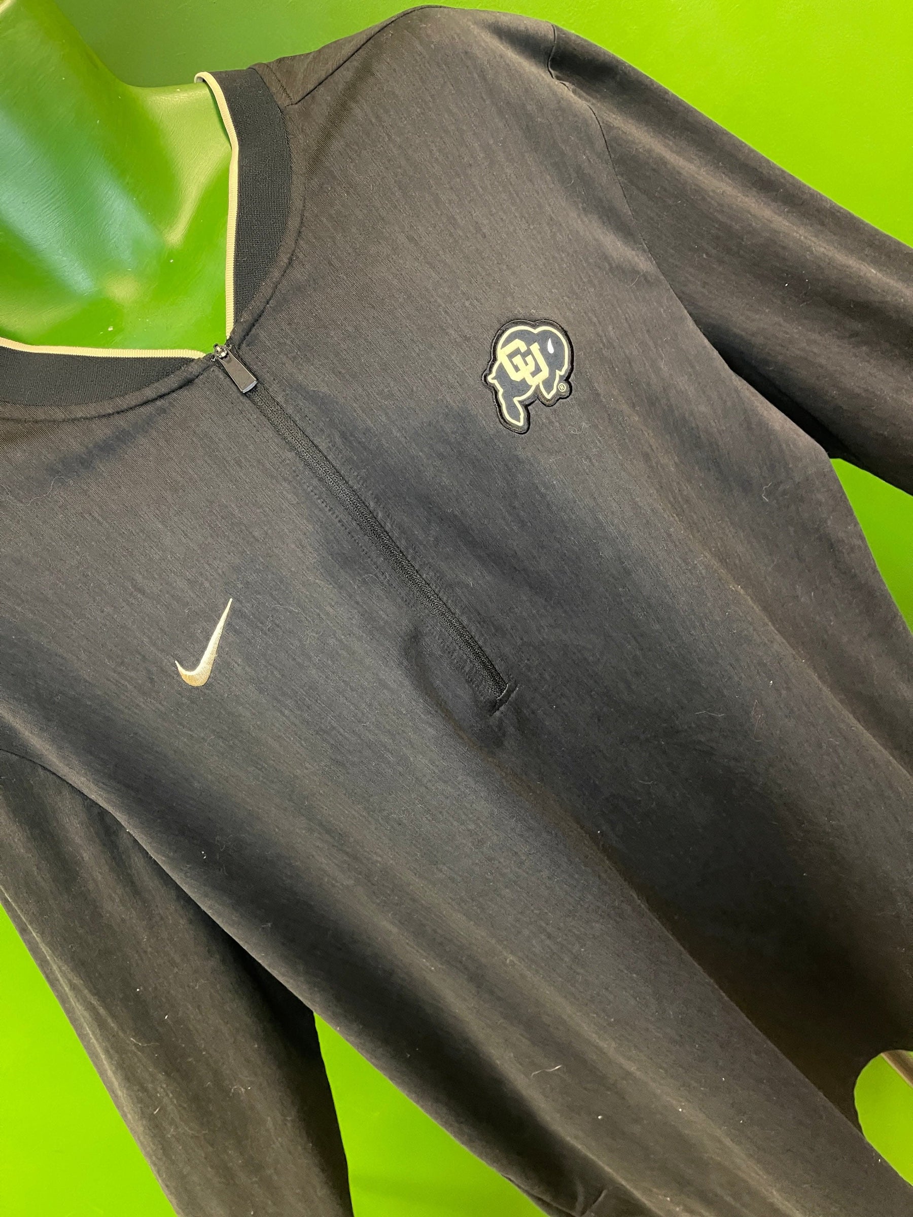 NCAA Colorado Buffaloes Dr-Fit Soft 1/4 Zip Pullover Men's 2X-Large