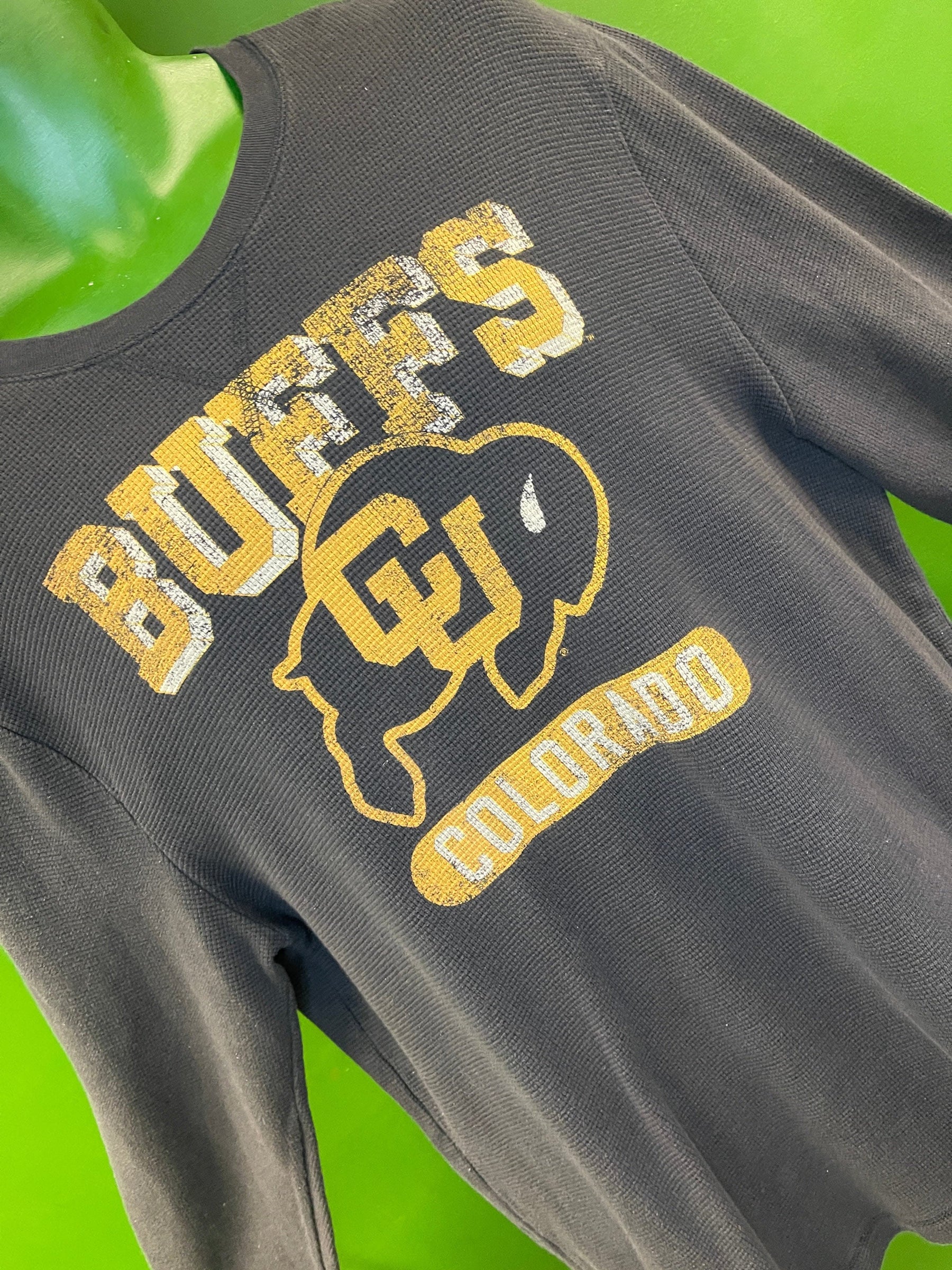 NCAA Colorado Buffaloes Waffle Fabric Pullover Sweatshirt Men's 2X-Large