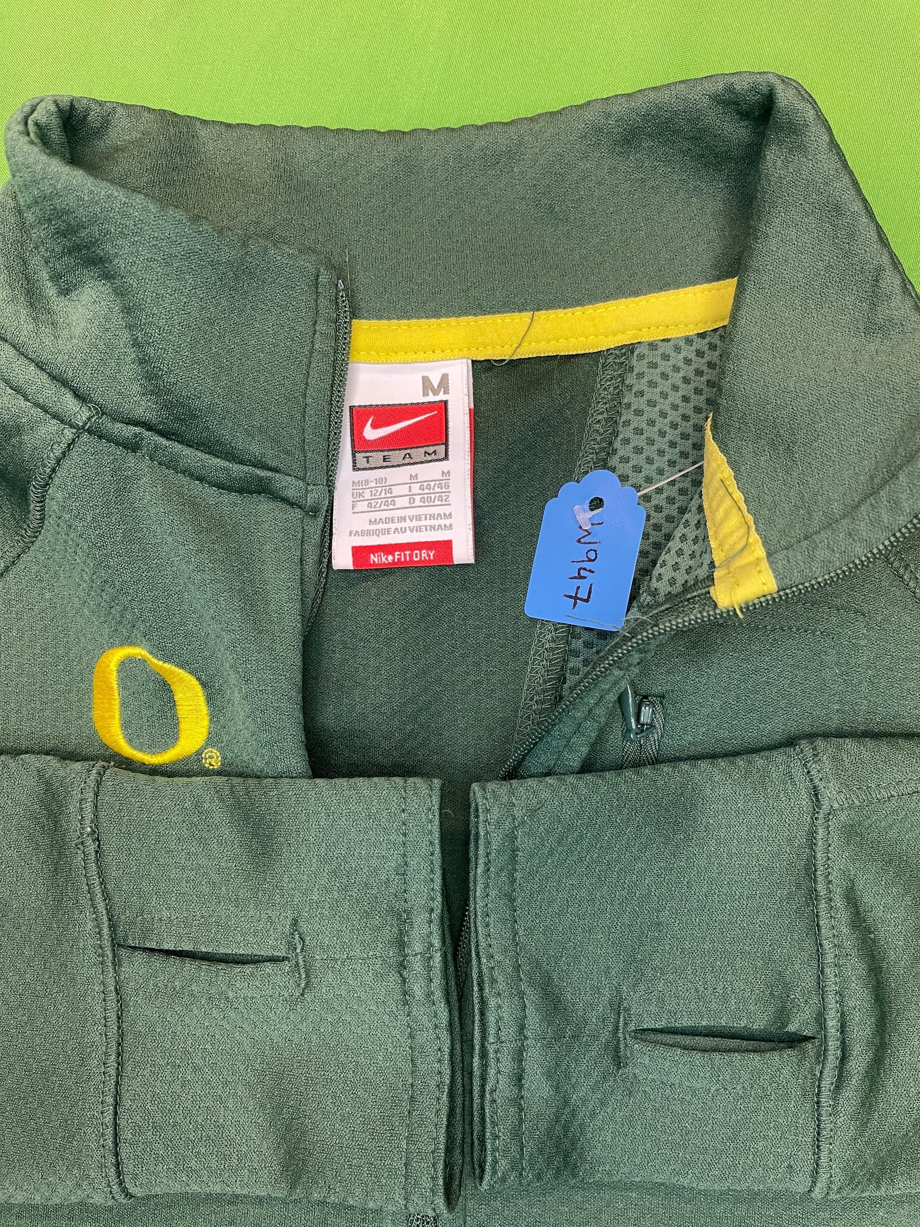 NCAA Oregon Ducks 1/4 Zip Pullover Women's Medium 8-10 US, 12-14 UK