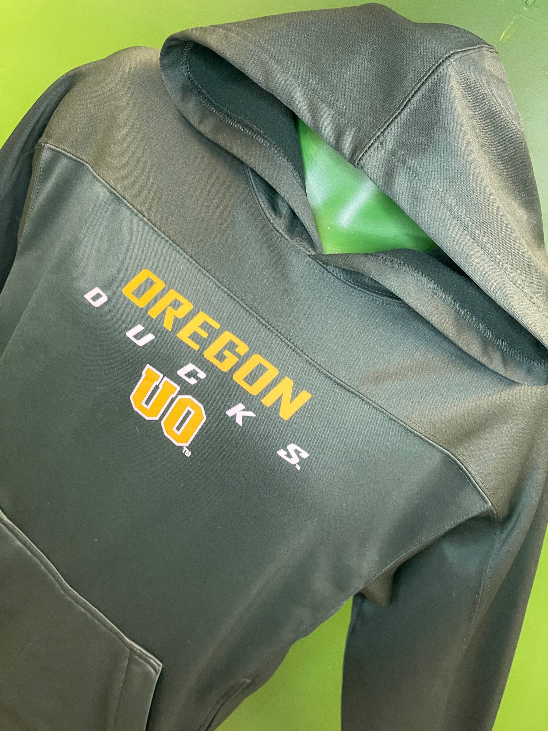 NCAA Oregon Ducks Side Zip Pullover Hoodie Youth X-Large