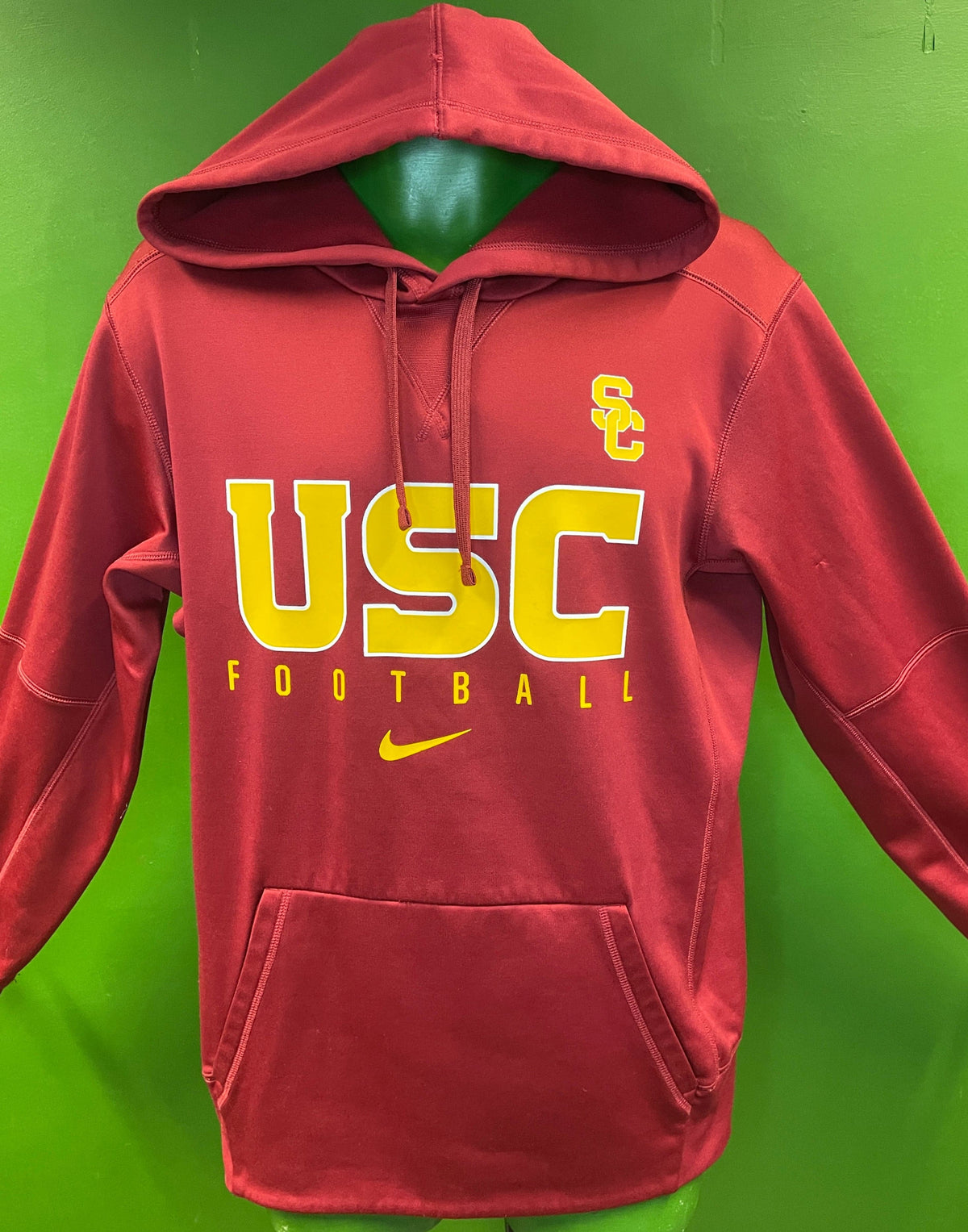 NCAA USC Trojans Therma-Fit Pullover Hoodie Men's Small