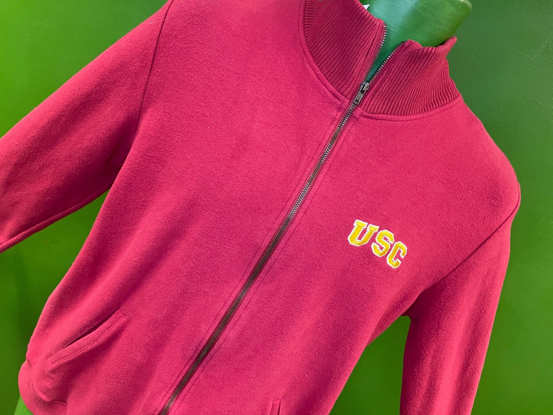 NCAA USC Trojans Red Full-Zip Jacket Youth X-Large