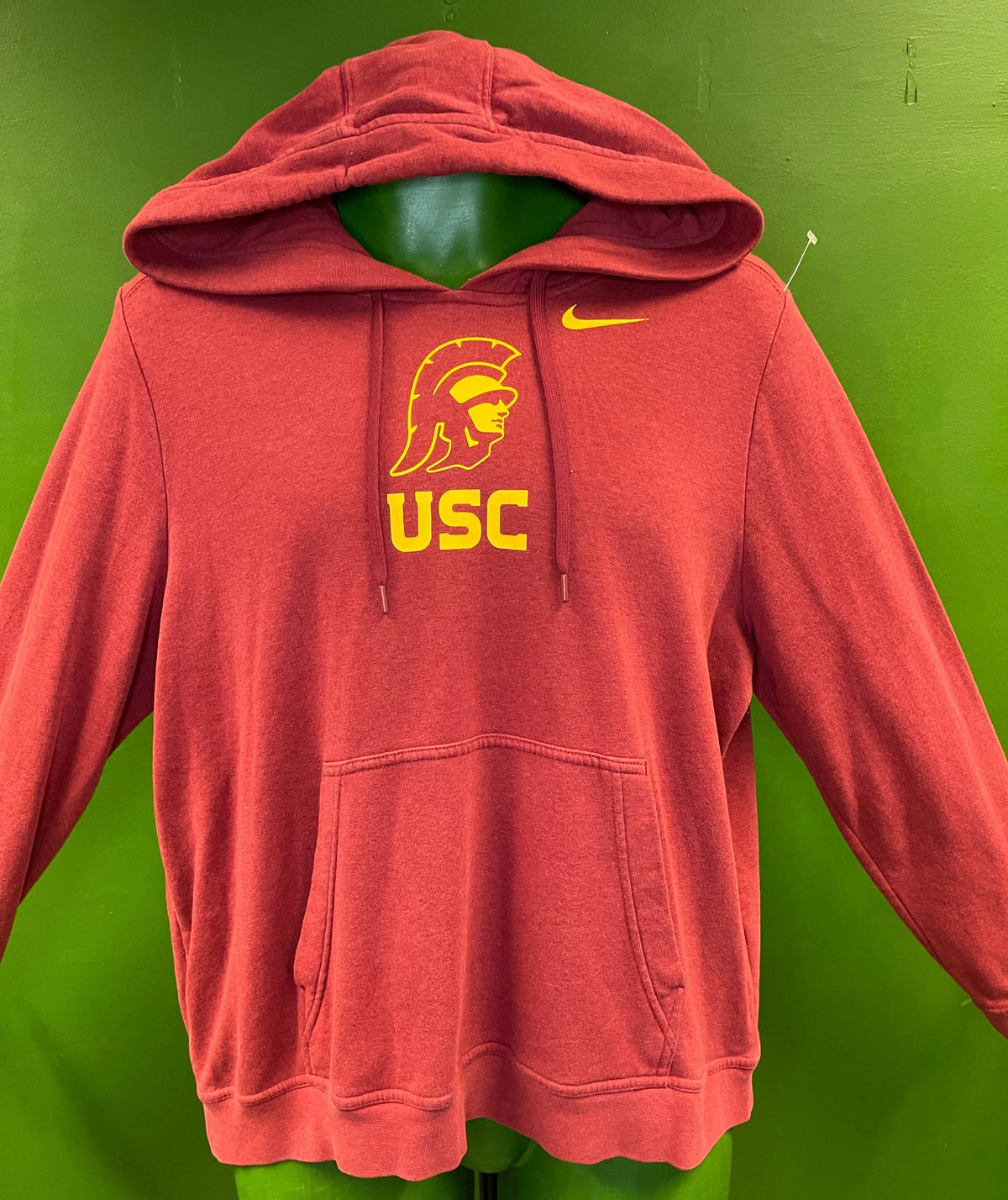 NCAA USC Trojans Red Pullover Hoodie Youth Large