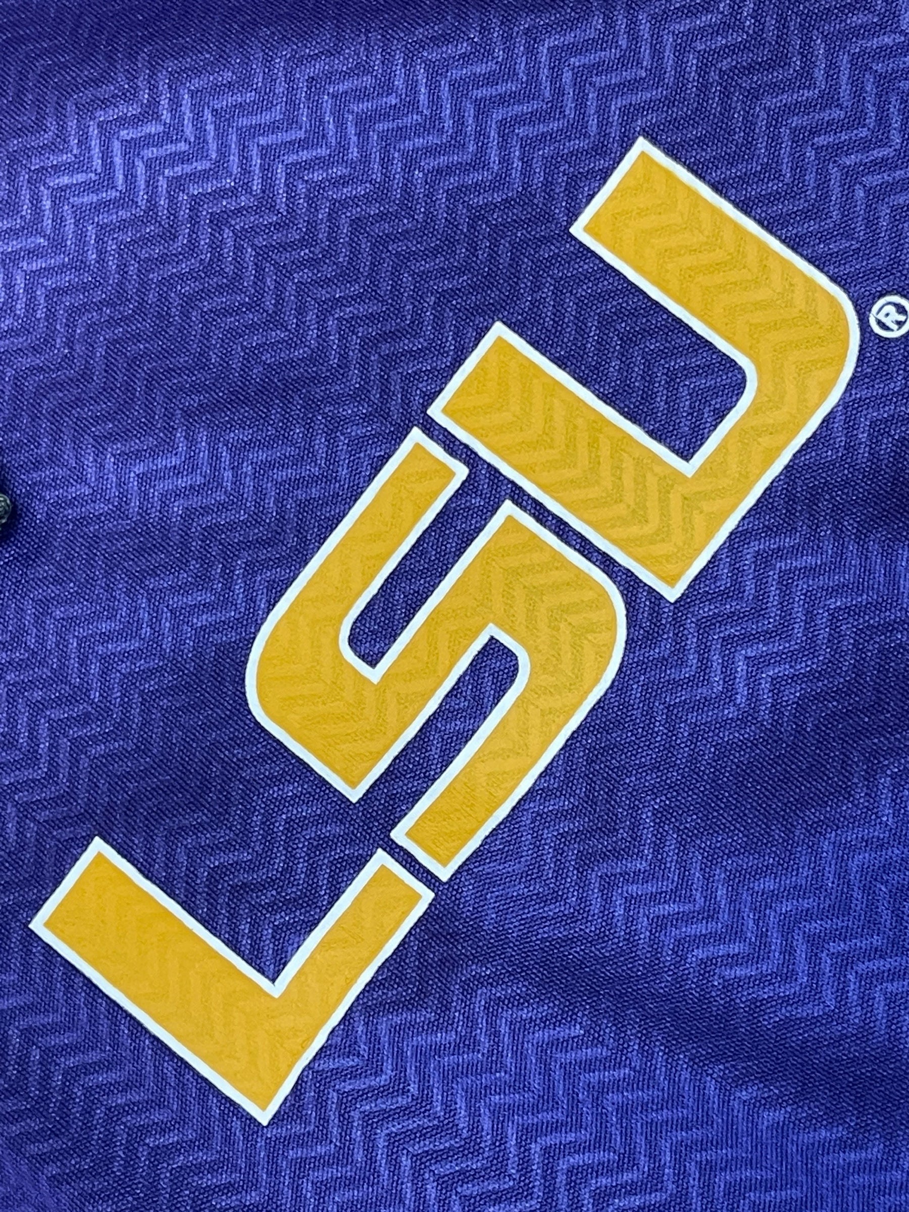 NCAA Louisiana State LSU Tigers Colosseum 1/4 Zip Pullover Men's 2X-Large