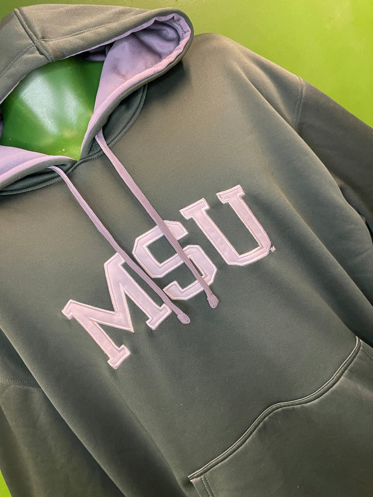 NCAA Michigan State Spartans Stitched Pullover Hoodie Men's X-Large
