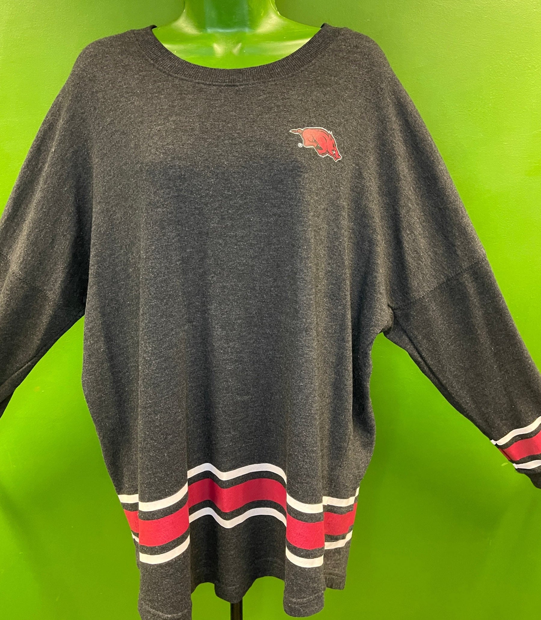 NCAA Arkansas Razorbacks Colosseum Pullover Top Women's Large