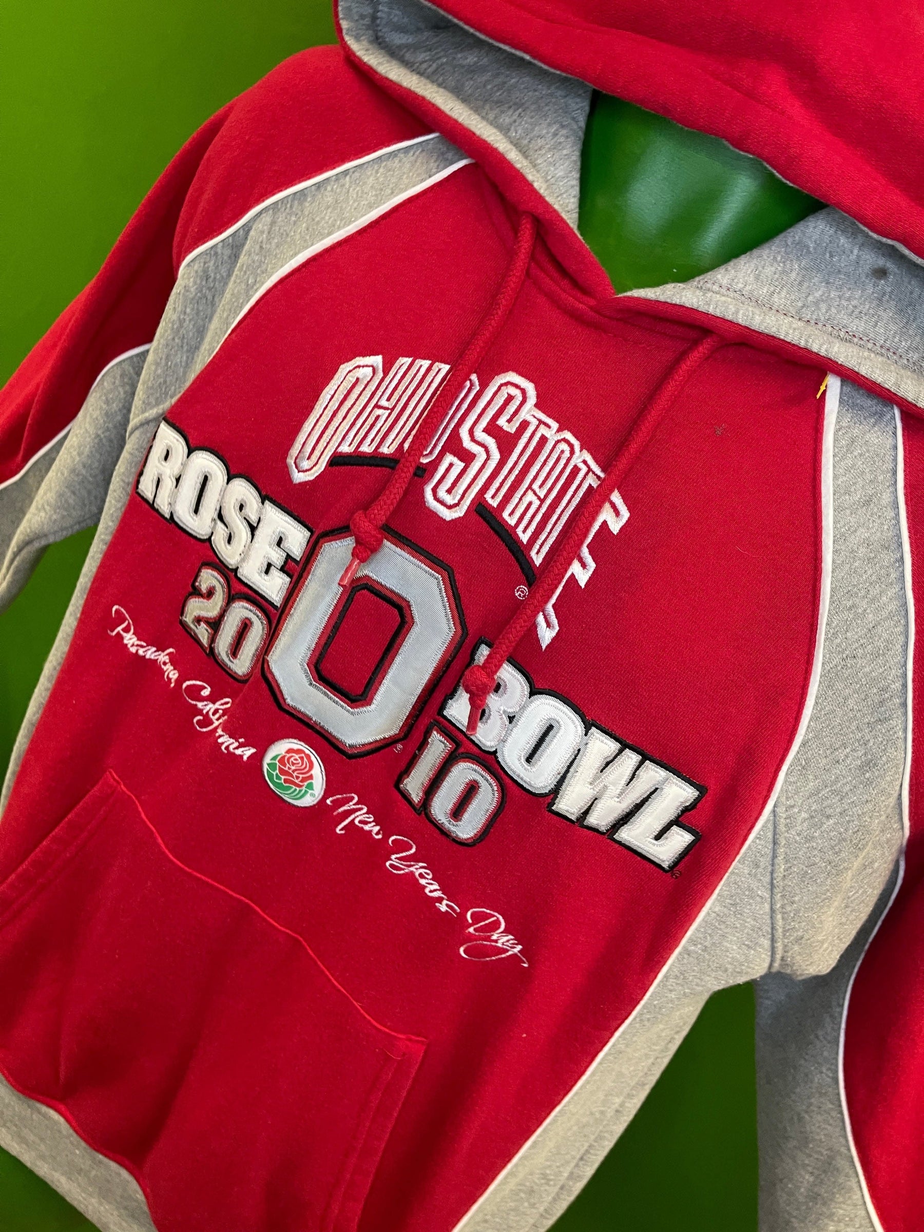 NCAA Ohio State Buckeyes Rose Bowl 2010 Pullover Hoodie Men's X-Small