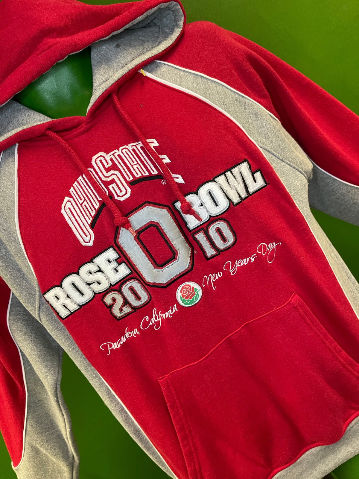 NCAA Ohio State Buckeyes Rose Bowl 2010 Pullover Hoodie Men's X-Small