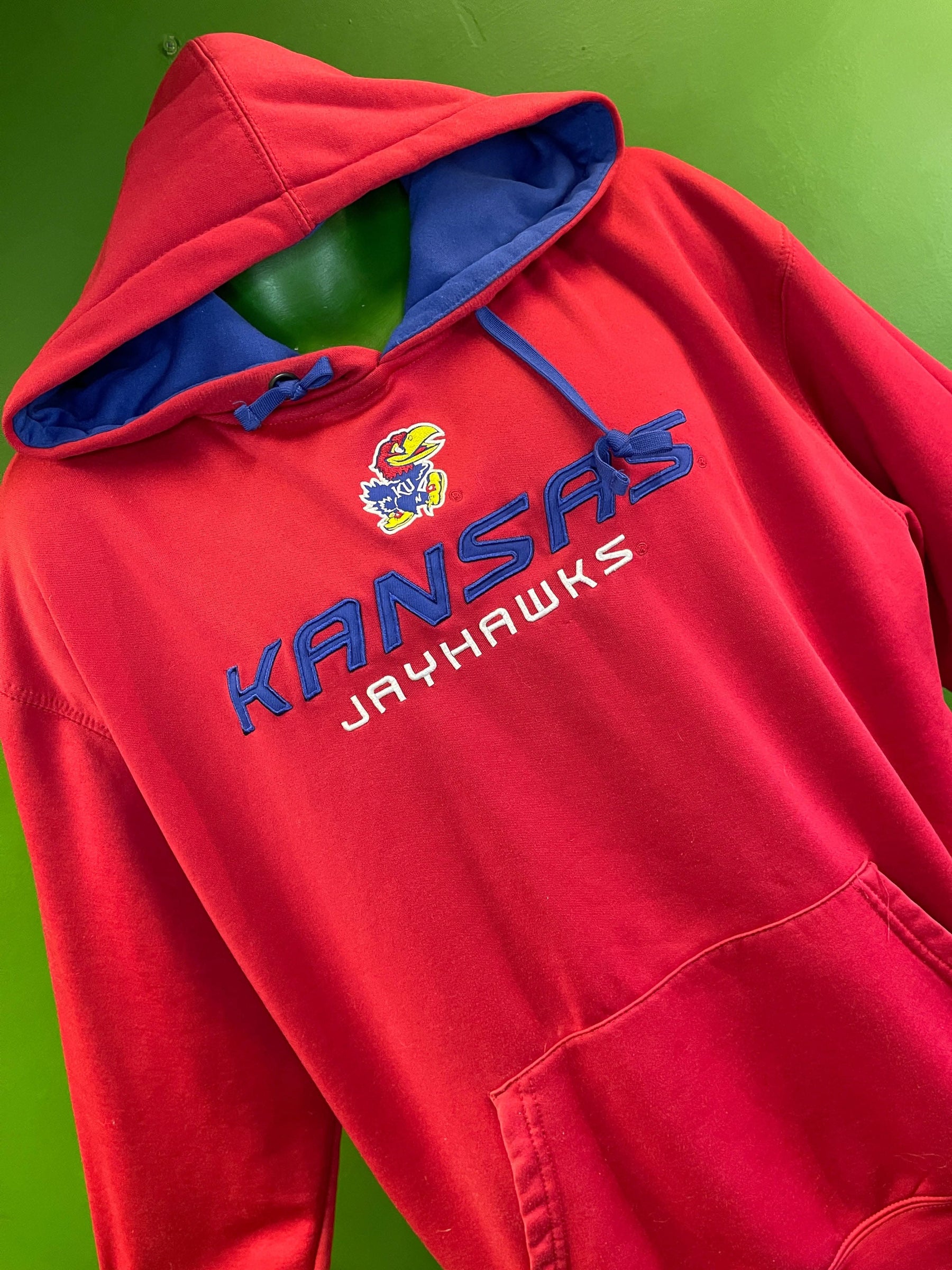 NCAA Kansas Jayhawks Stitched Pullover Hoodie Men's 2X-Large