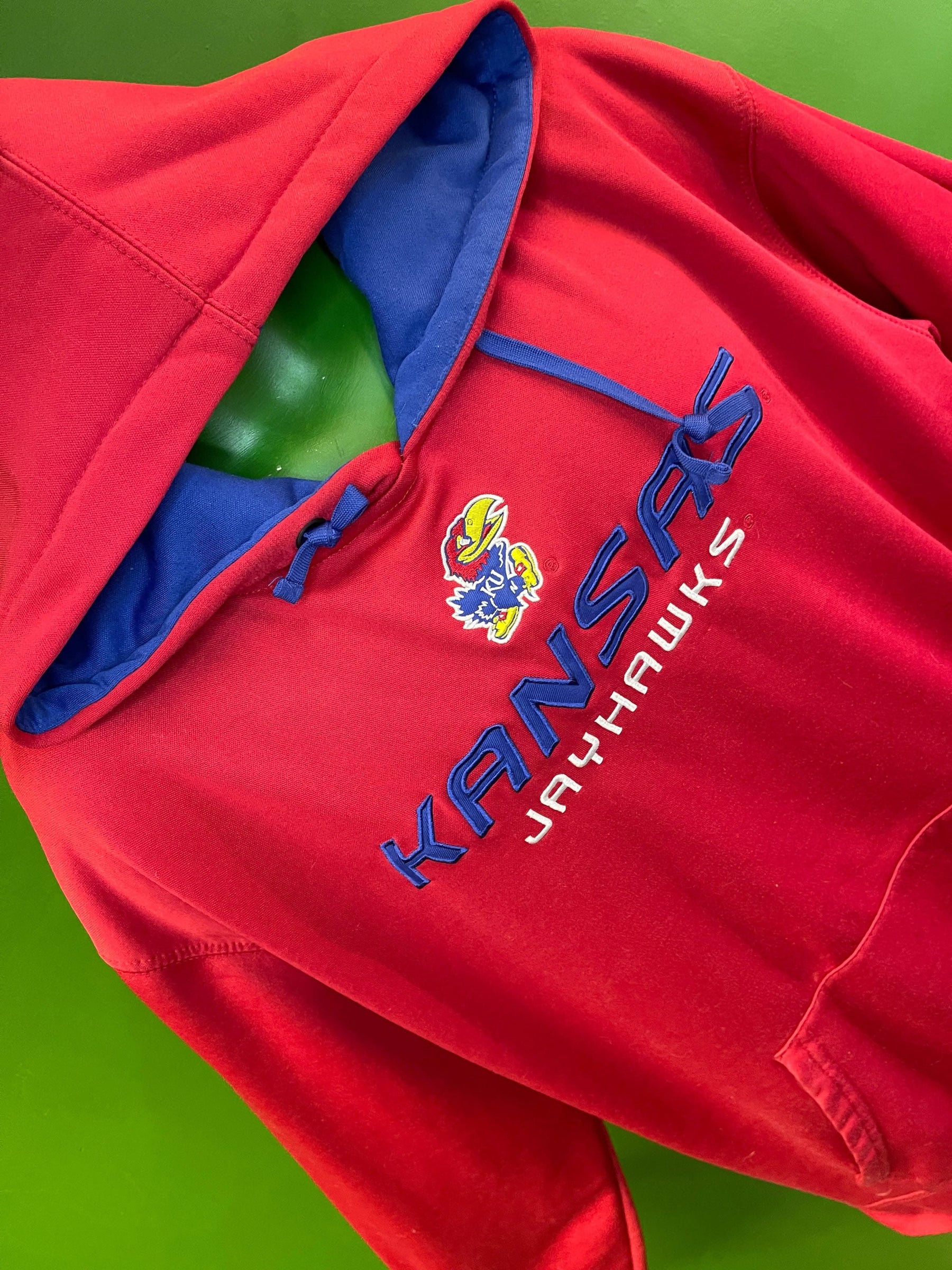 NCAA Kansas Jayhawks Stitched Pullover Hoodie Men's 2X-Large