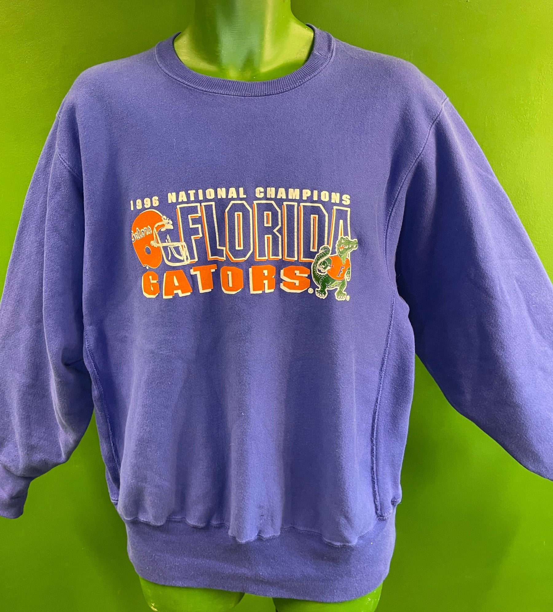 NCAA Florida Gators Champion Vintage Pullover Sweatshirt Men's Large