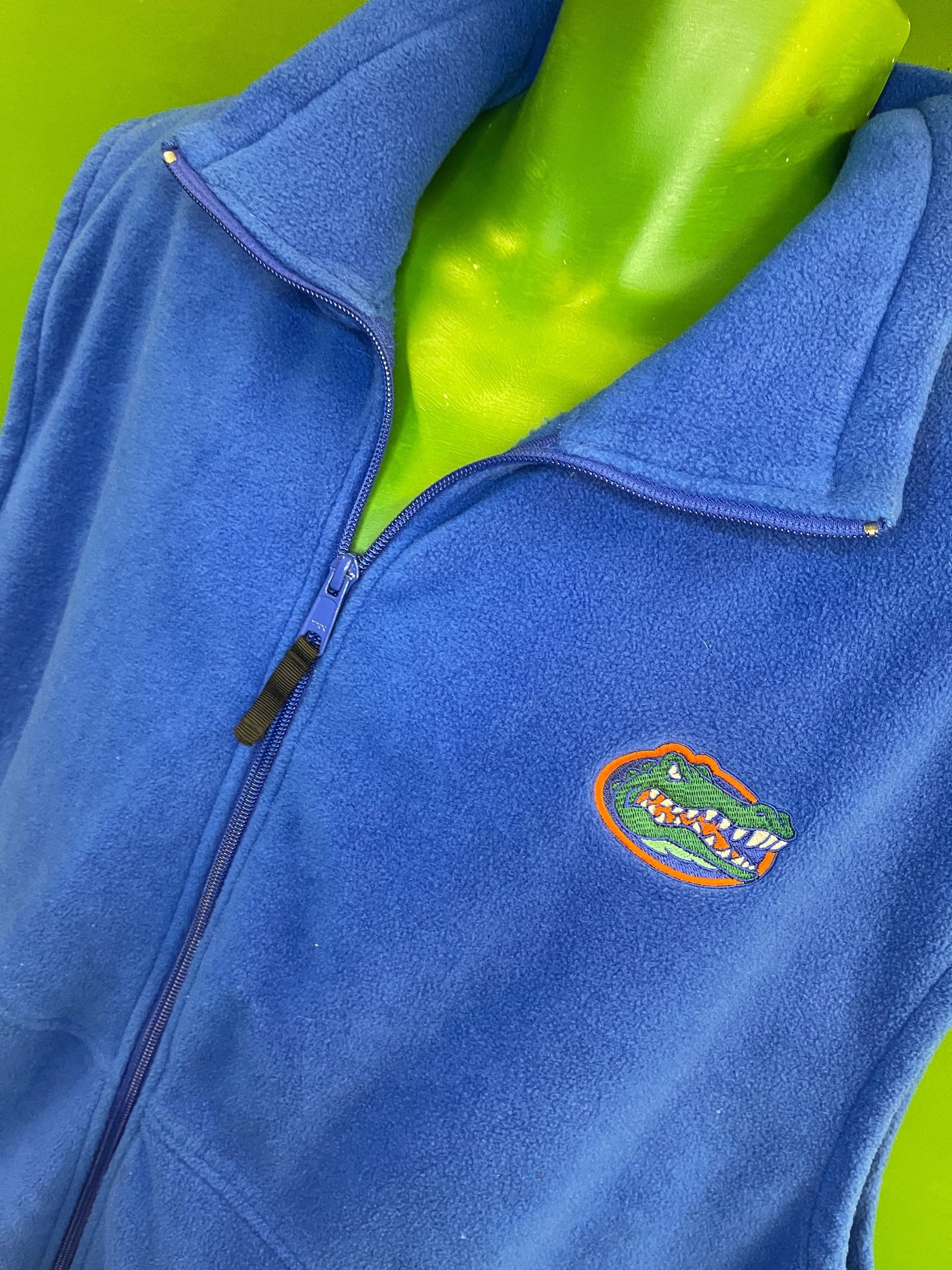 NCAA Florida Gators Full-Zip Fleece Gilet Vest Men's X-Large