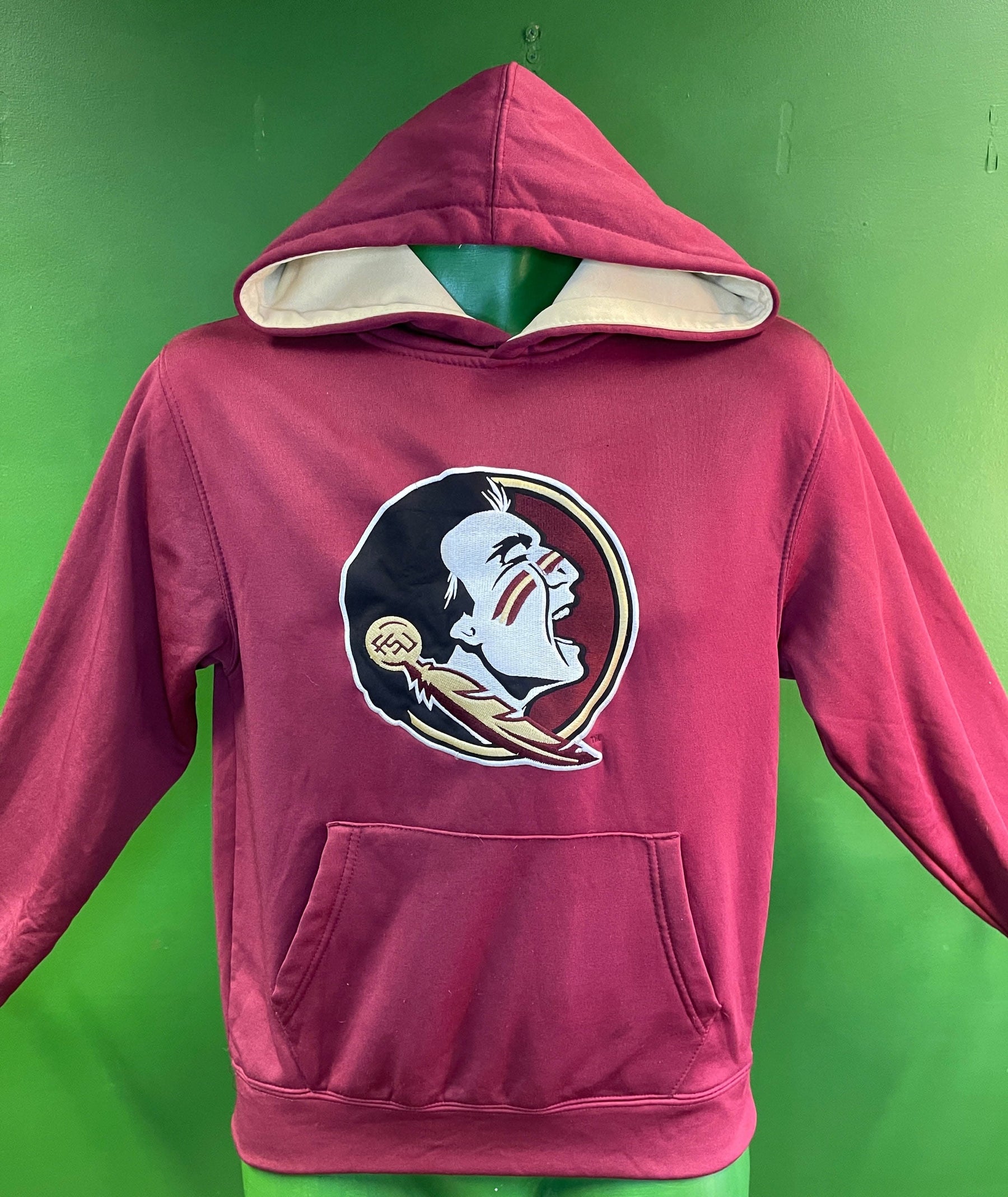 NCAA Florida State Seminoles Colosseum Stitched Pullover Hoodie Youth Small 8-10