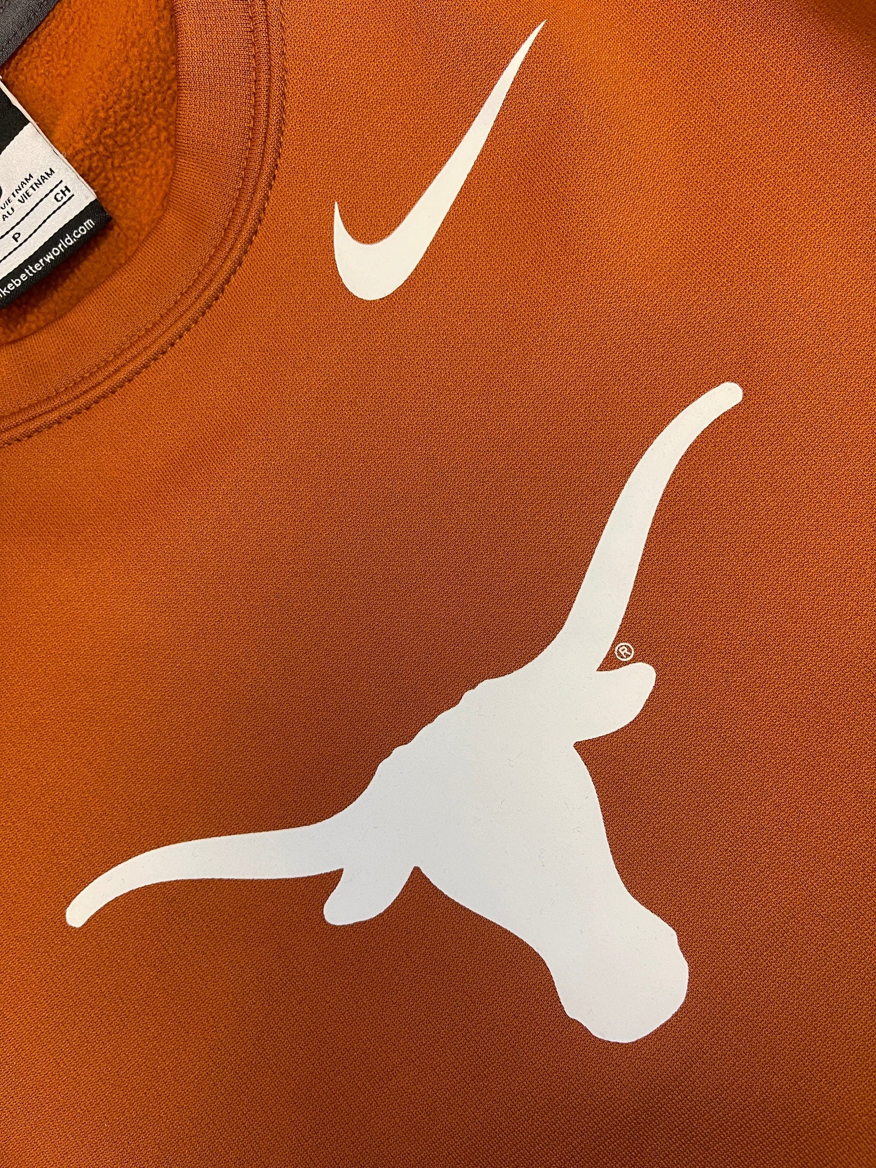 NCAA Texas Longhorns Therma-Fit Pullover Sweatshirt Men's Small