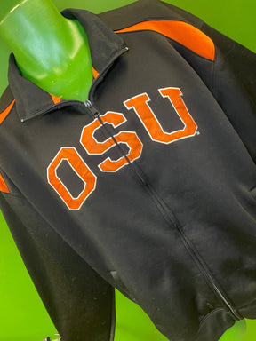 NCAA Oklahoma State Cowboys Stitched Full-Zip Hoodie Men's X-Large