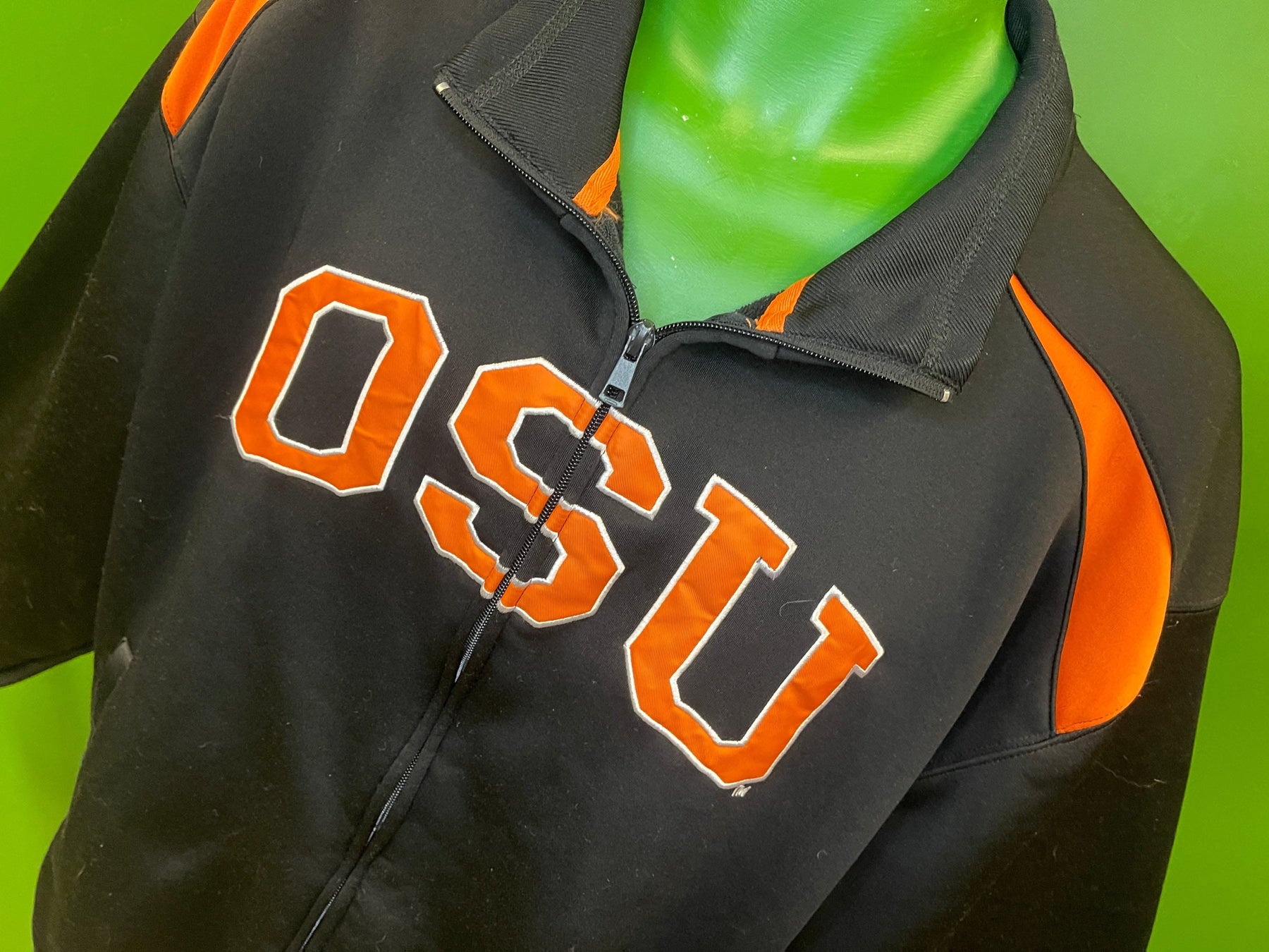 NCAA Oklahoma State Cowboys Stitched Full-Zip Hoodie Men's X-Large