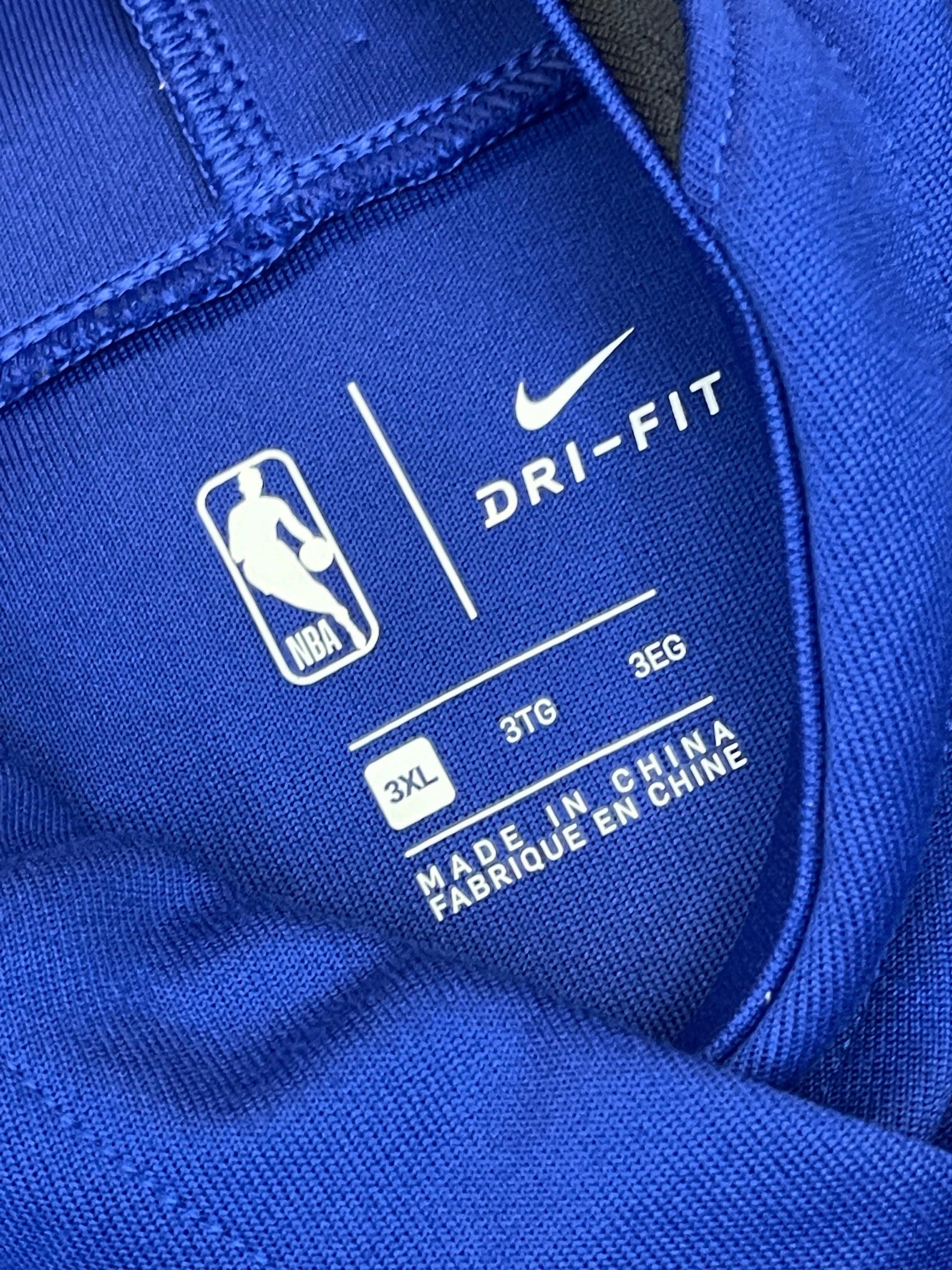 NBA Philadelphia 76ers Dri-Fit Blue Pullover Hoodie Men's 3X-Large