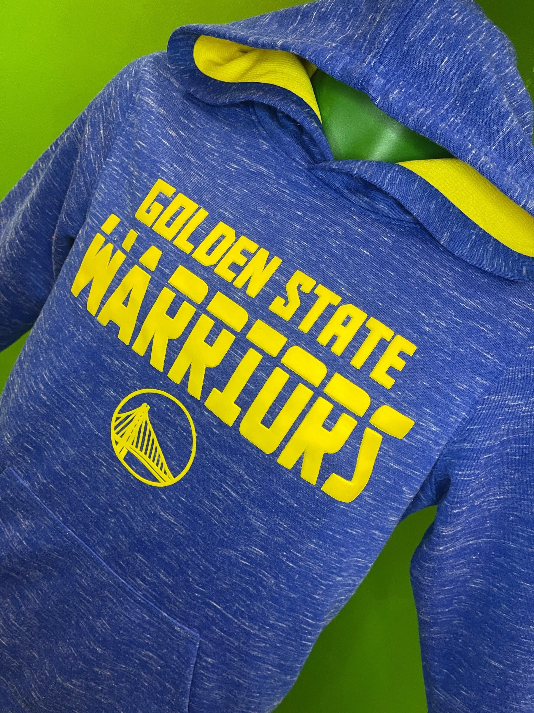NBA Golden State Warriors Space Dye Pullover Hoodie Youth Large 12-14