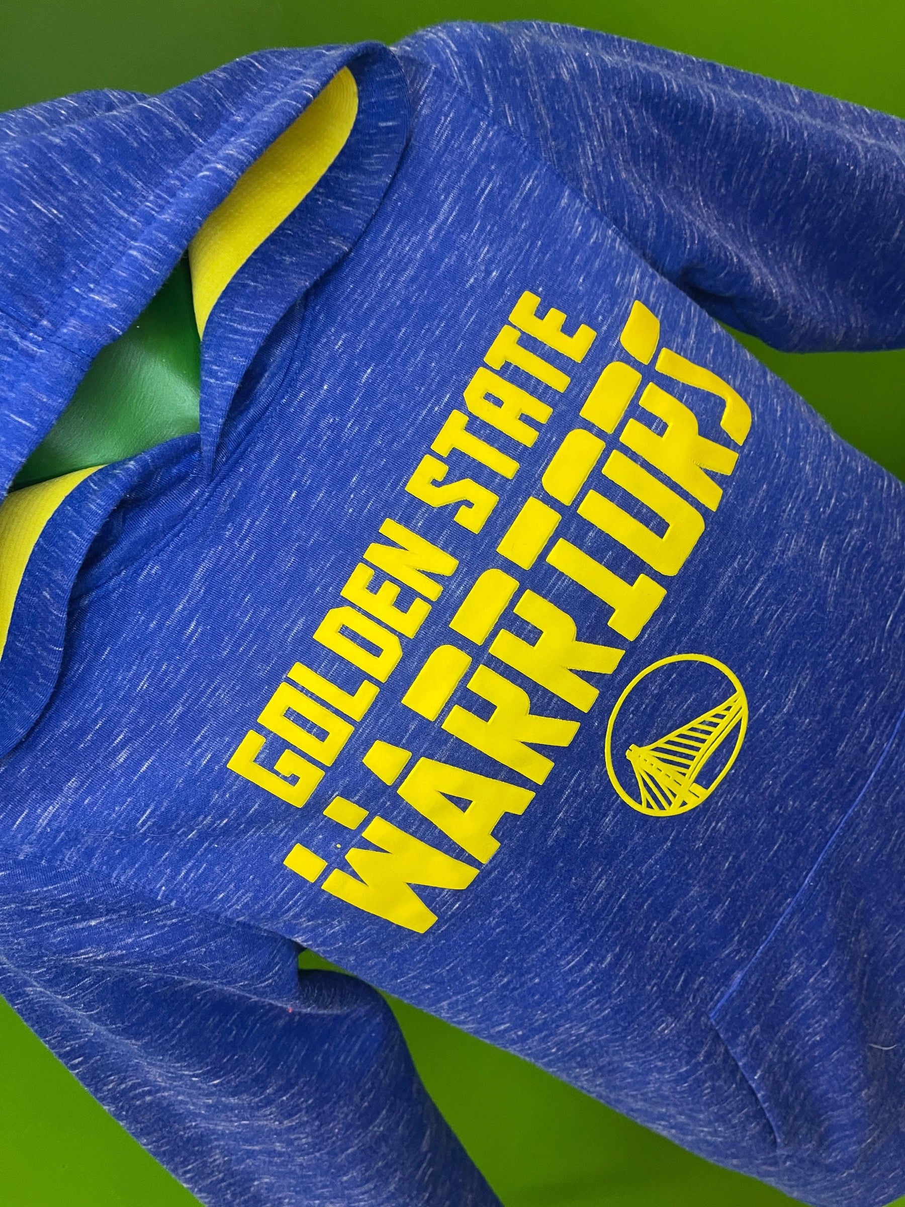 NBA Golden State Warriors Space Dye Pullover Hoodie Youth Large 12-14
