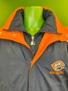NFL Chicago Bears Starter Vintage Insulated Winter Coat Men's Large