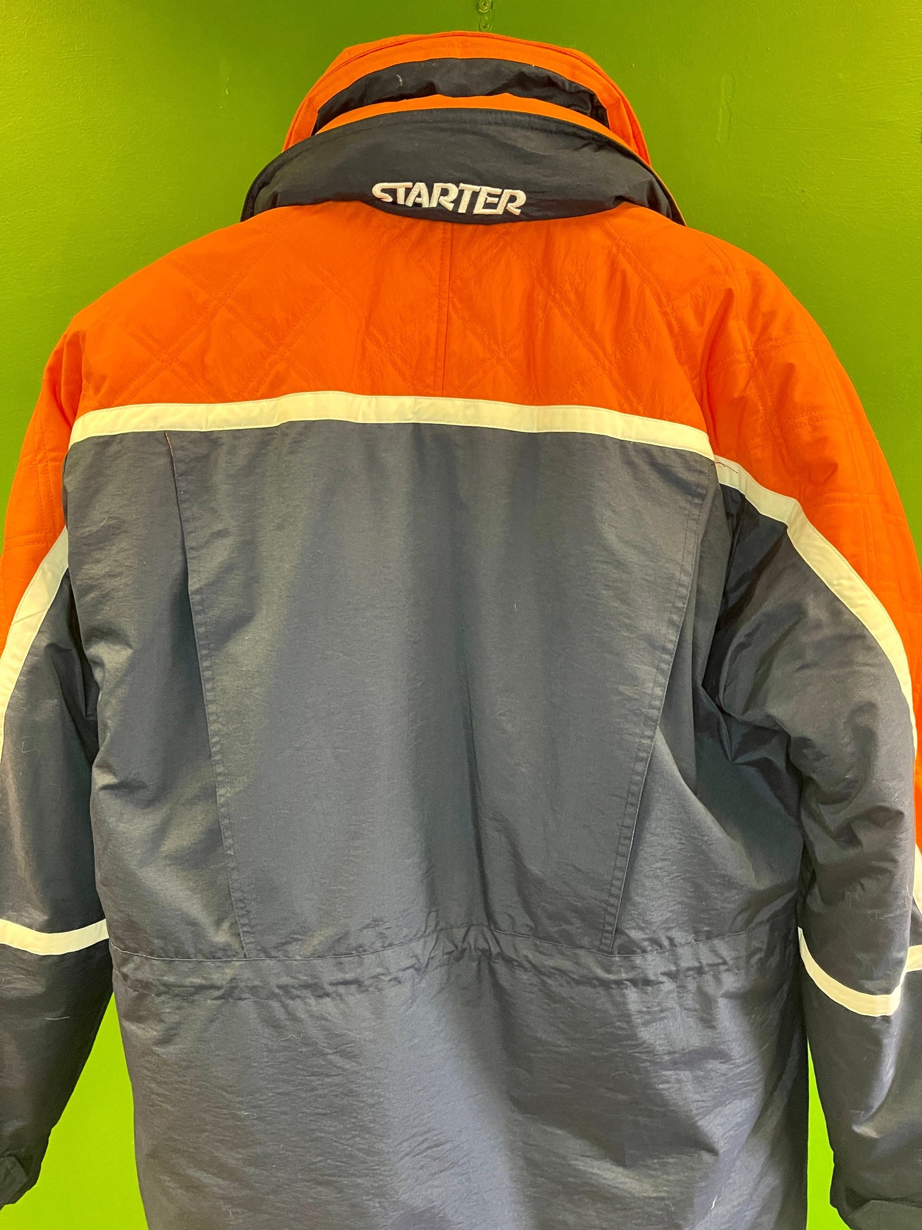 NFL Chicago Bears Starter Vintage Insulated Winter Coat Men's Large