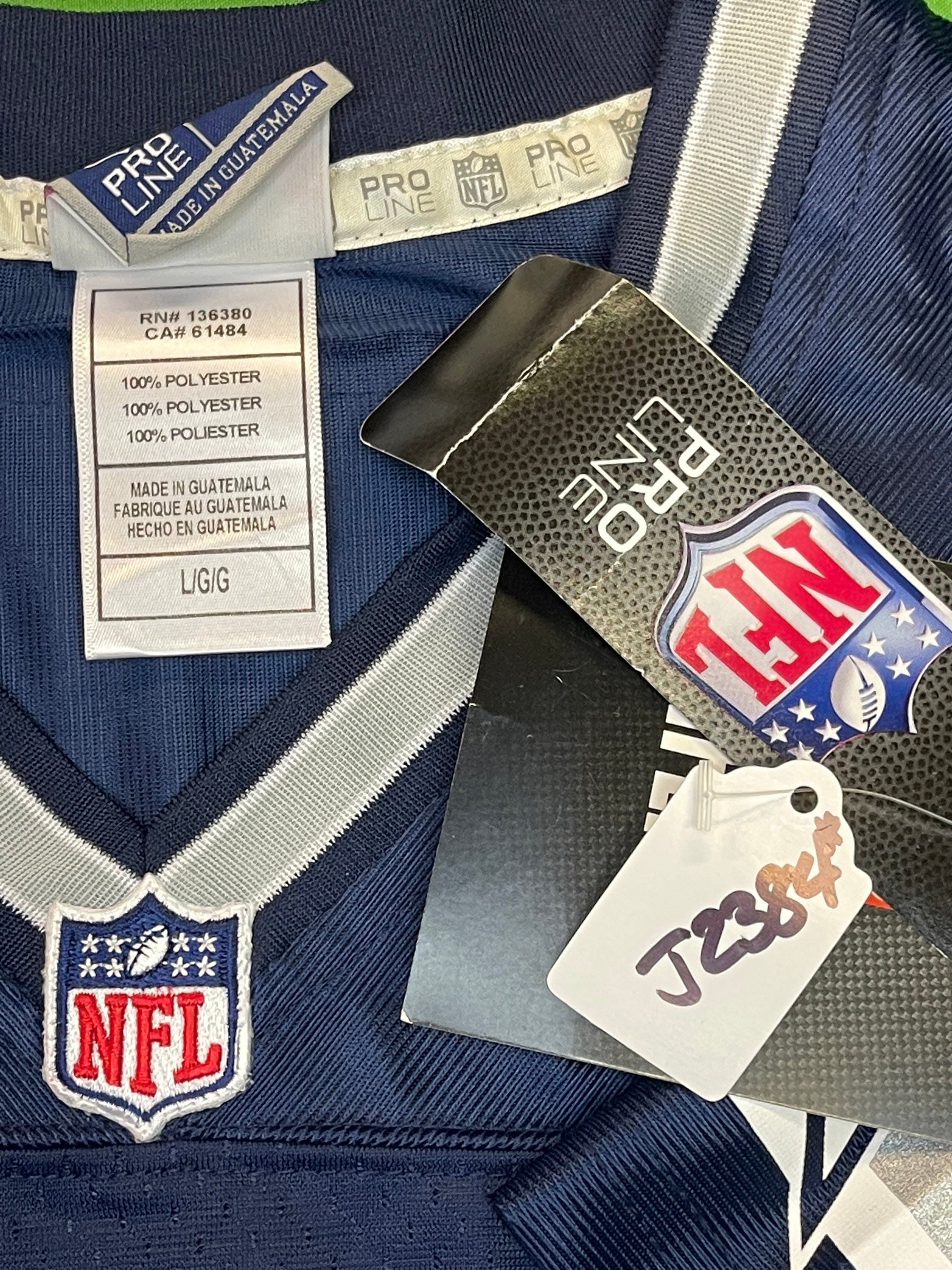 NFL Dallas Cowboys Ezekiel Elliott #21 Pro Line Jersey Youth Large 14-16 NWT