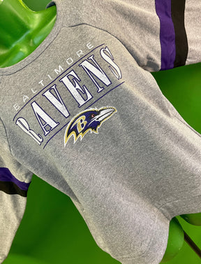 NFL Baltimore Ravens Soft Heathered Grey L/S Sweatshirt Women's Medium NWT