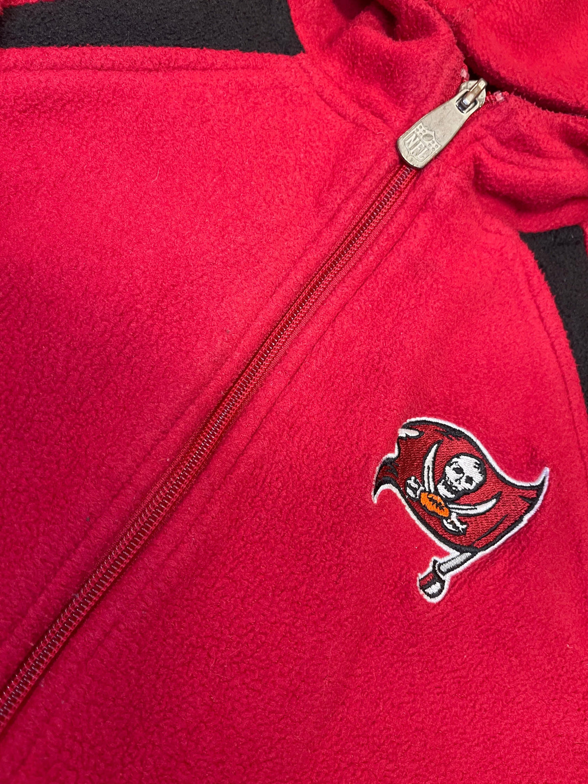 NFL Tampa Bay Buccaneers Fleece Full Zip Hoodie Youth Small 7