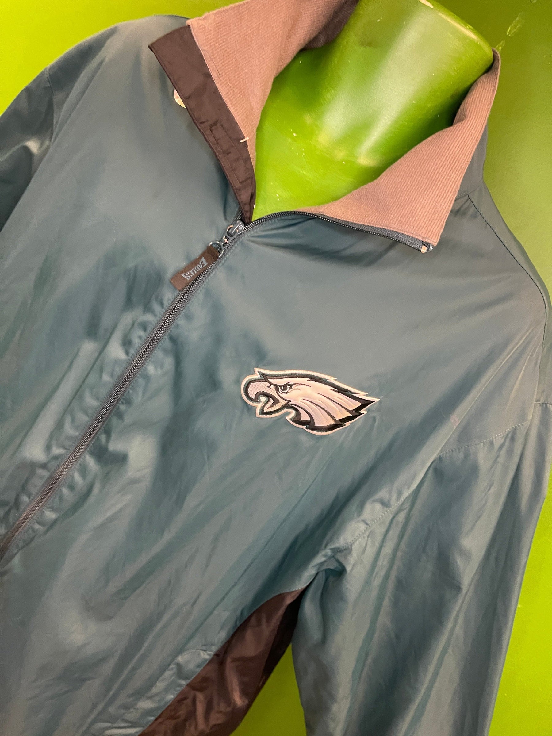 NFL Philadelphia Eagles Full-Zip Jacket/Coat Men's X-Large