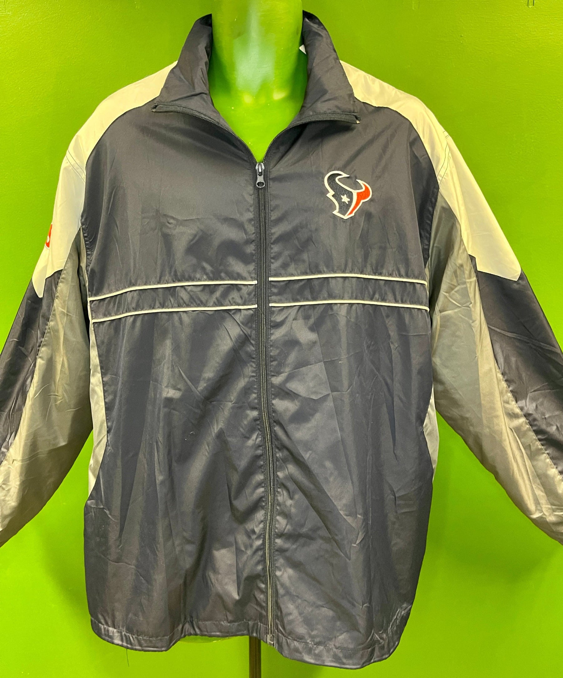 NFL Houston Texans SI Full Zip Windbreaker Men's X-Large