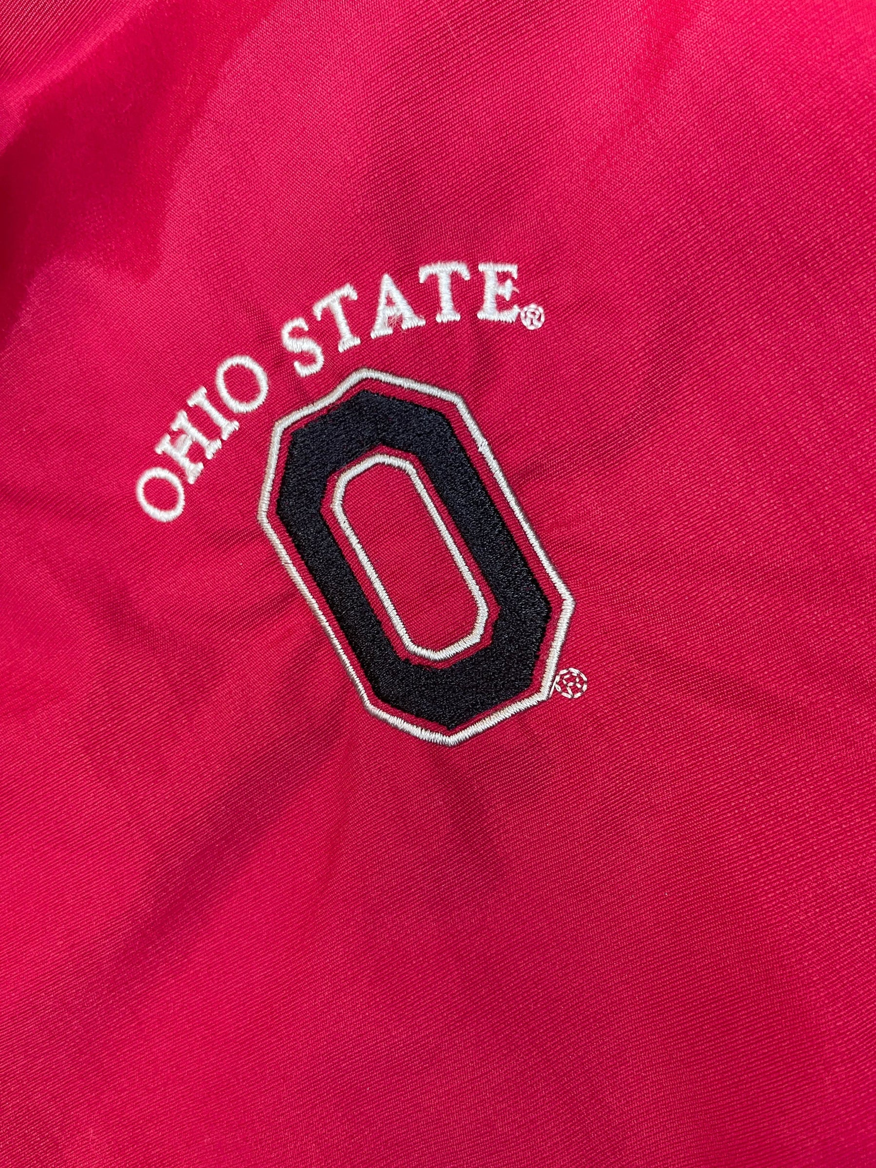 NCAA Ohio State Buckeyes Vintage Red Full-Zip Coat Men's X-Large