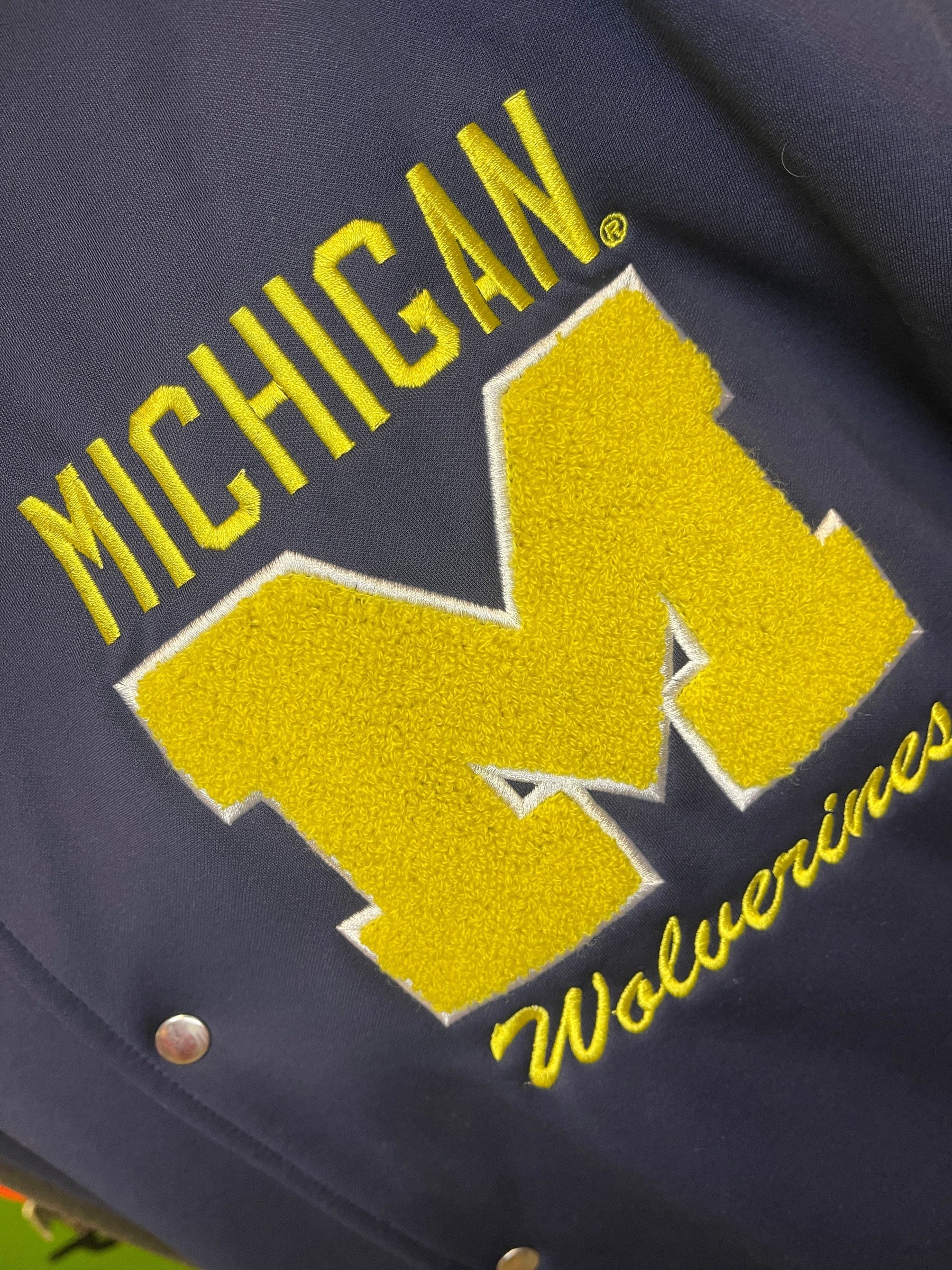 NCAA Michigan Wolverines Varsity Bomber Jacket Men's Large