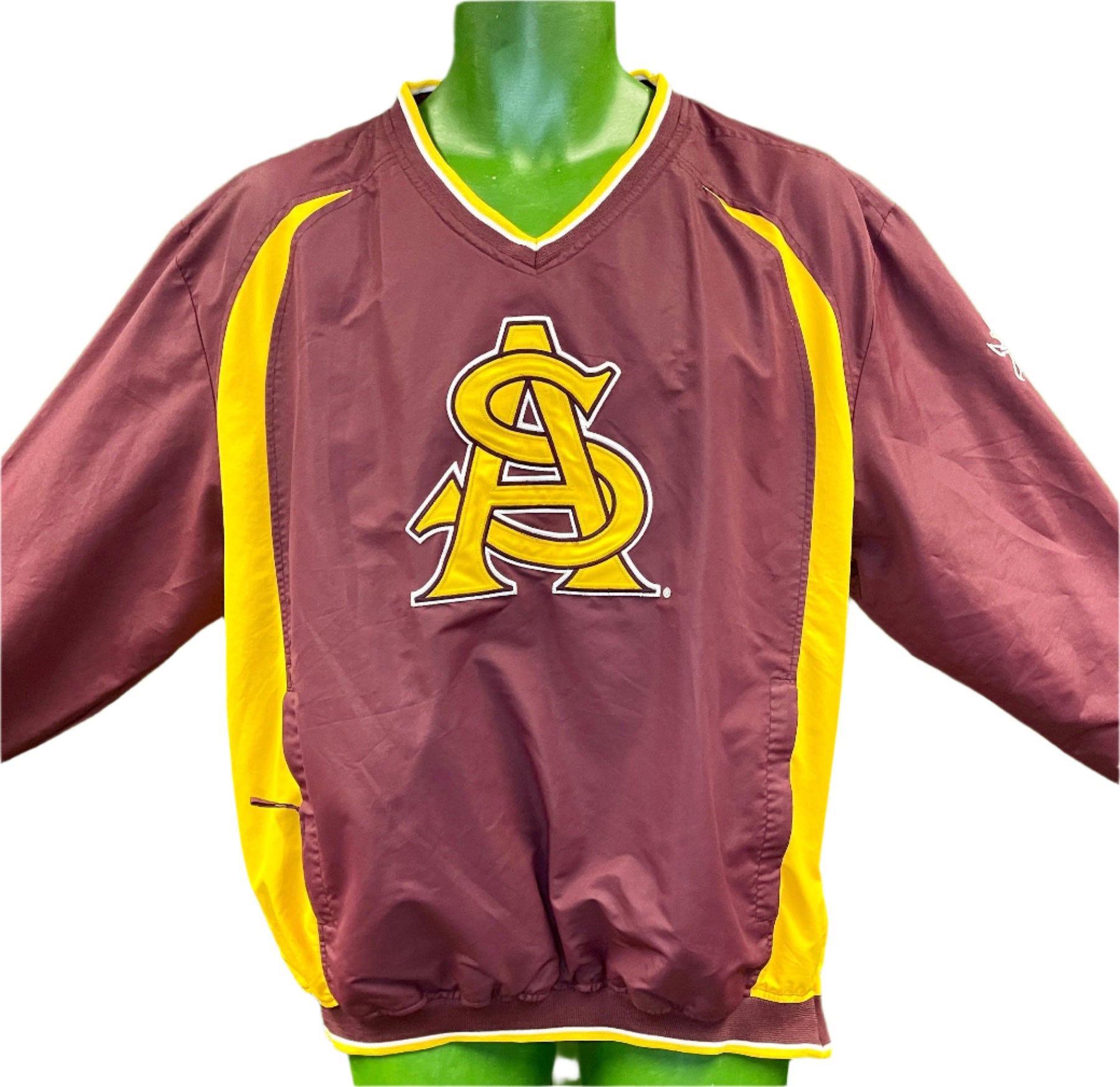 NCAA Arizona State Sun Devils Colosseum Pullover Windbreaker Men's Medium