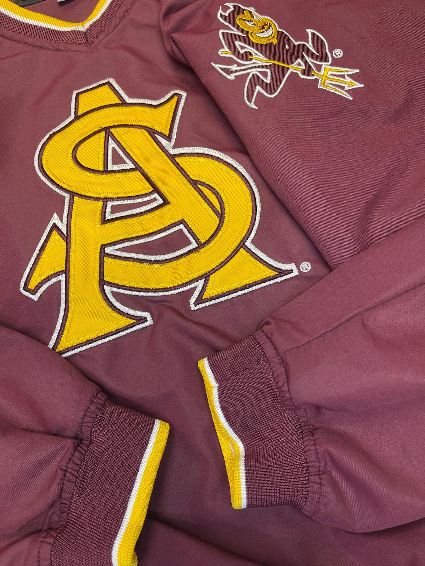 NCAA Arizona State Sun Devils Colosseum Pullover Windbreaker Men's Medium