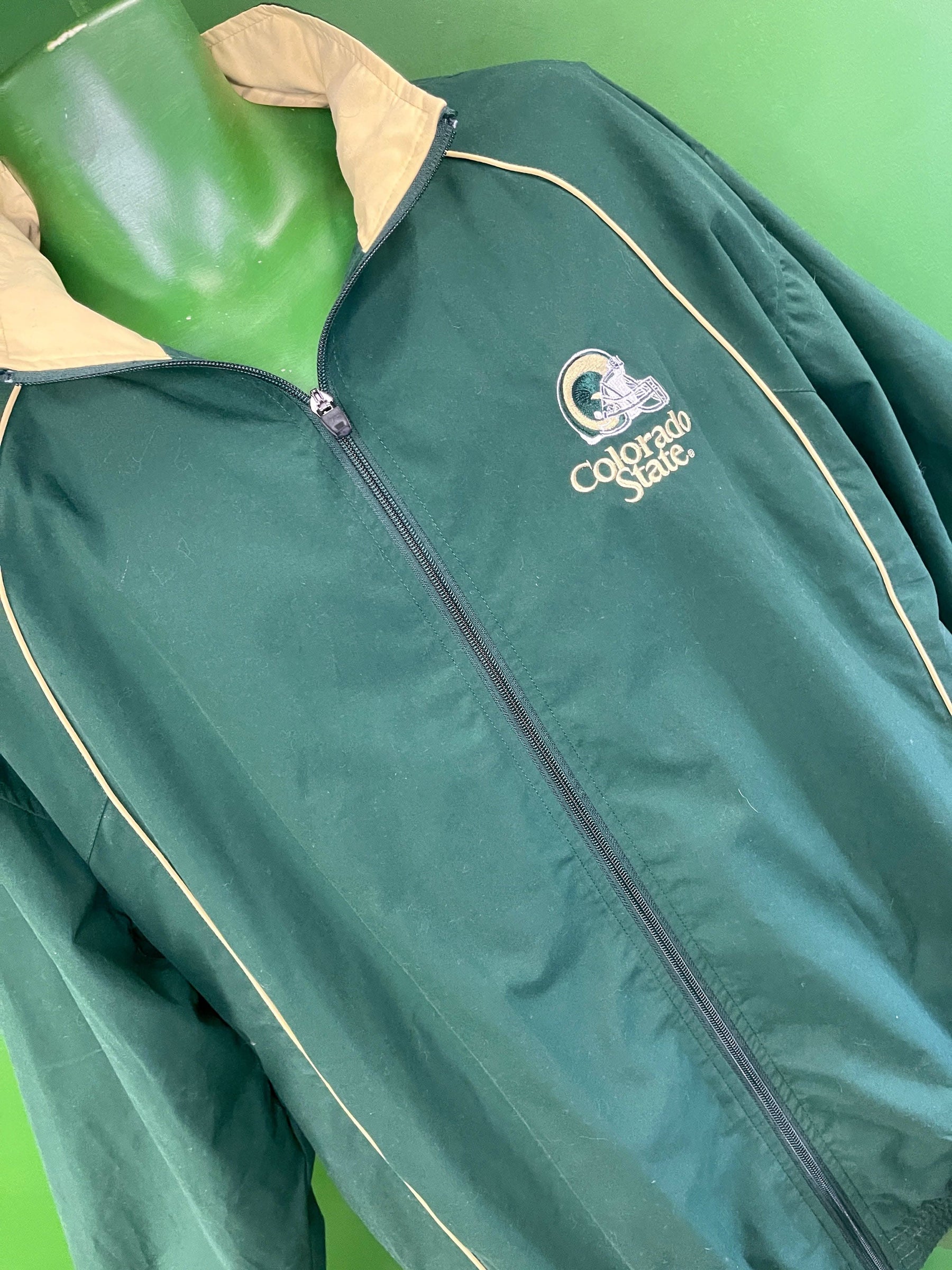NCAA Colorado State Rams Russell Full-Zip Windbreaker Men's Large