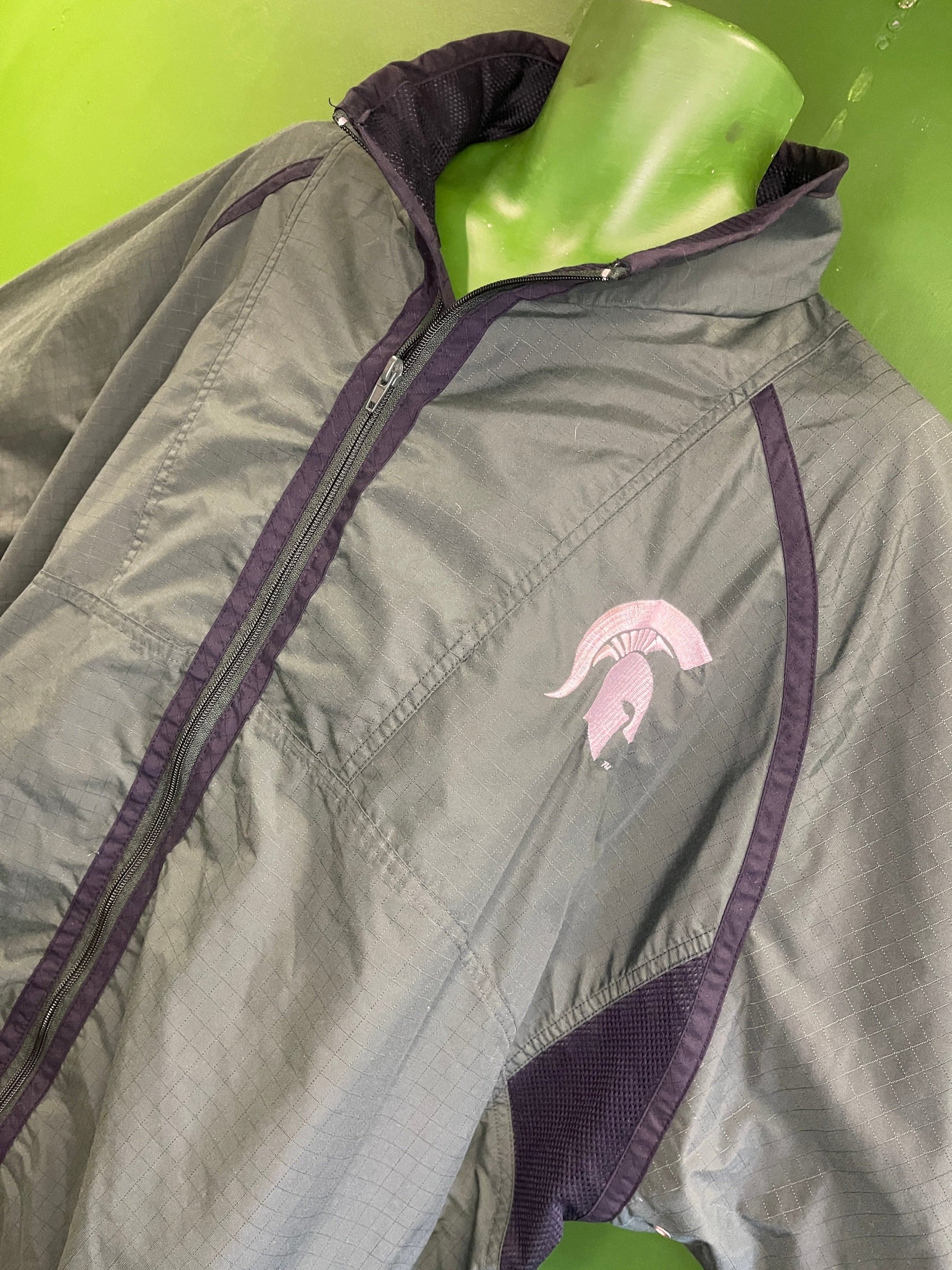 NCAA Michigan State Spartans Logo 7 Full-Zip Rain Coat Men's 2X-Large