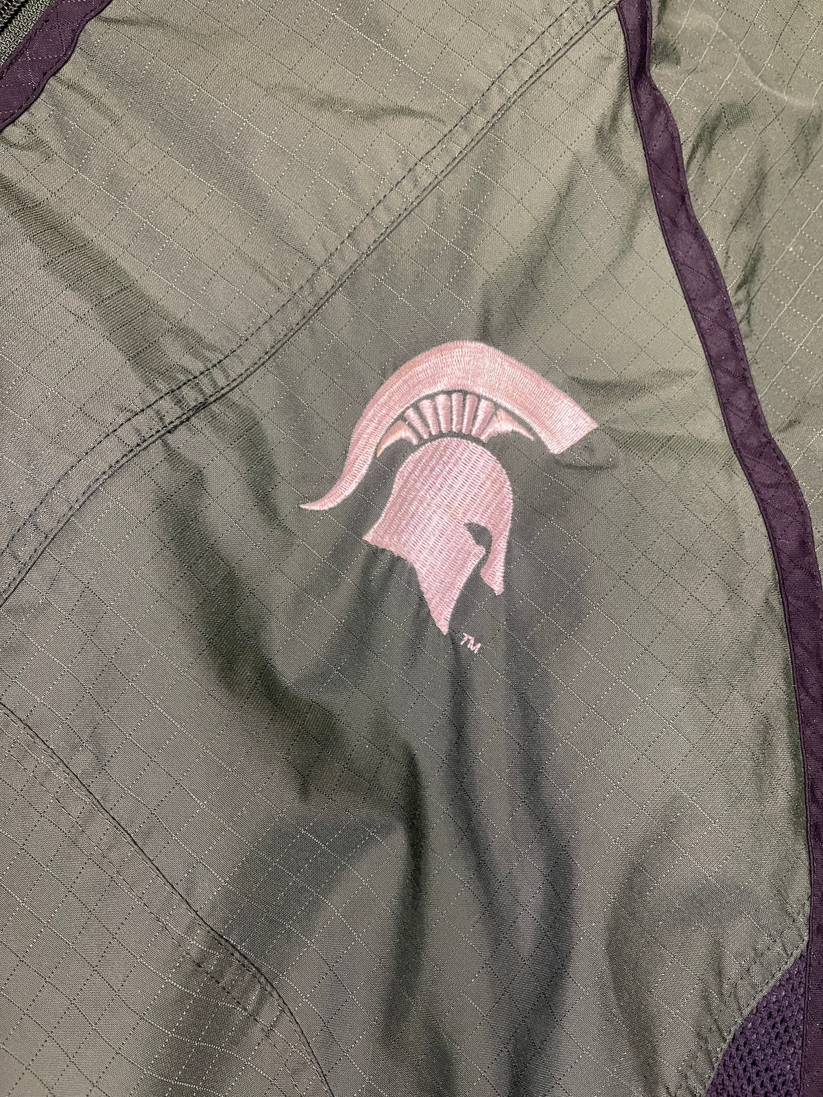 NCAA Michigan State Spartans Logo 7 Full-Zip Rain Coat Men's 2X-Large