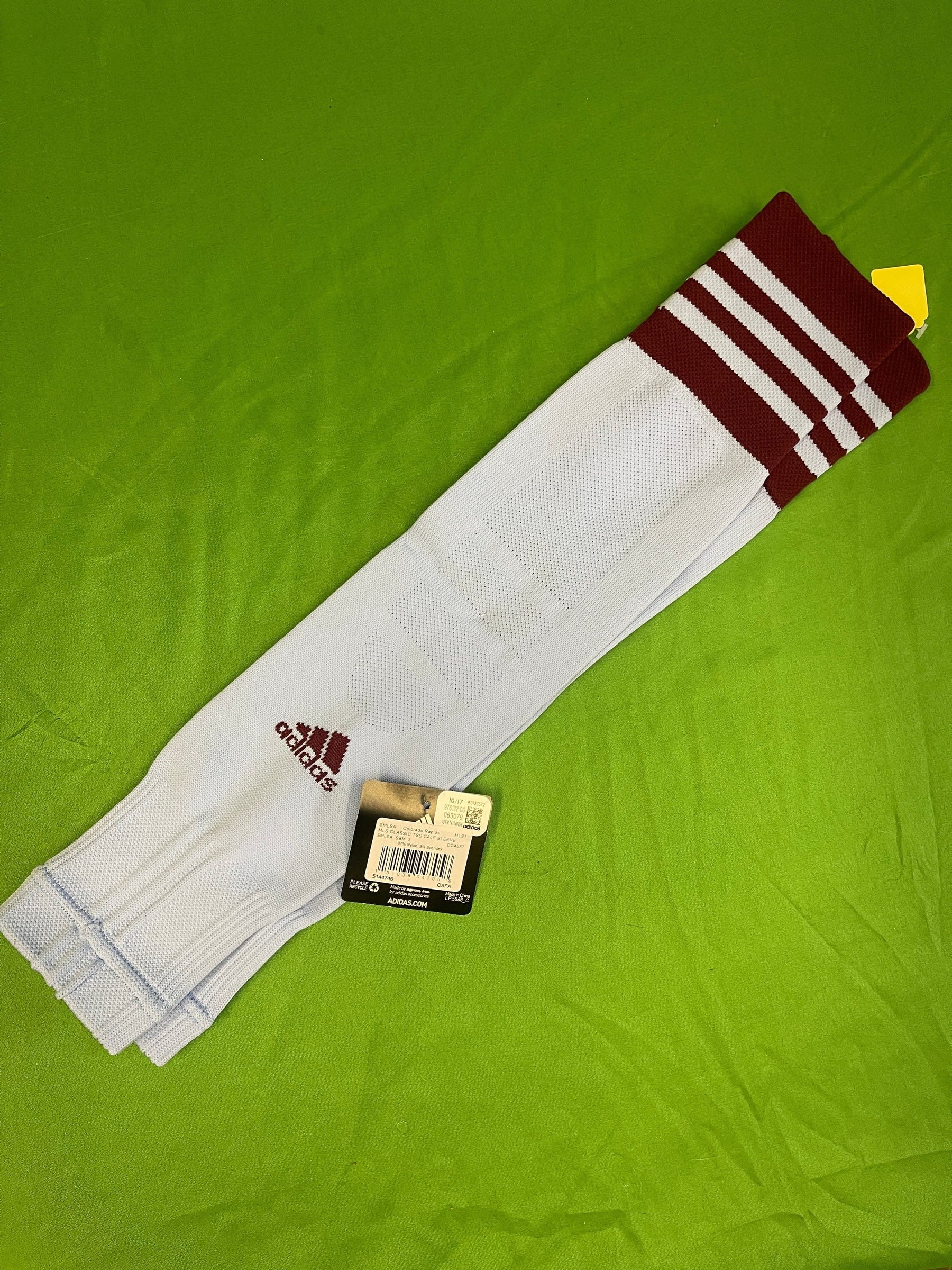 MLS Colorado Rapids Light Blue Football/Soccer Calf Sleeves OSFM NWT