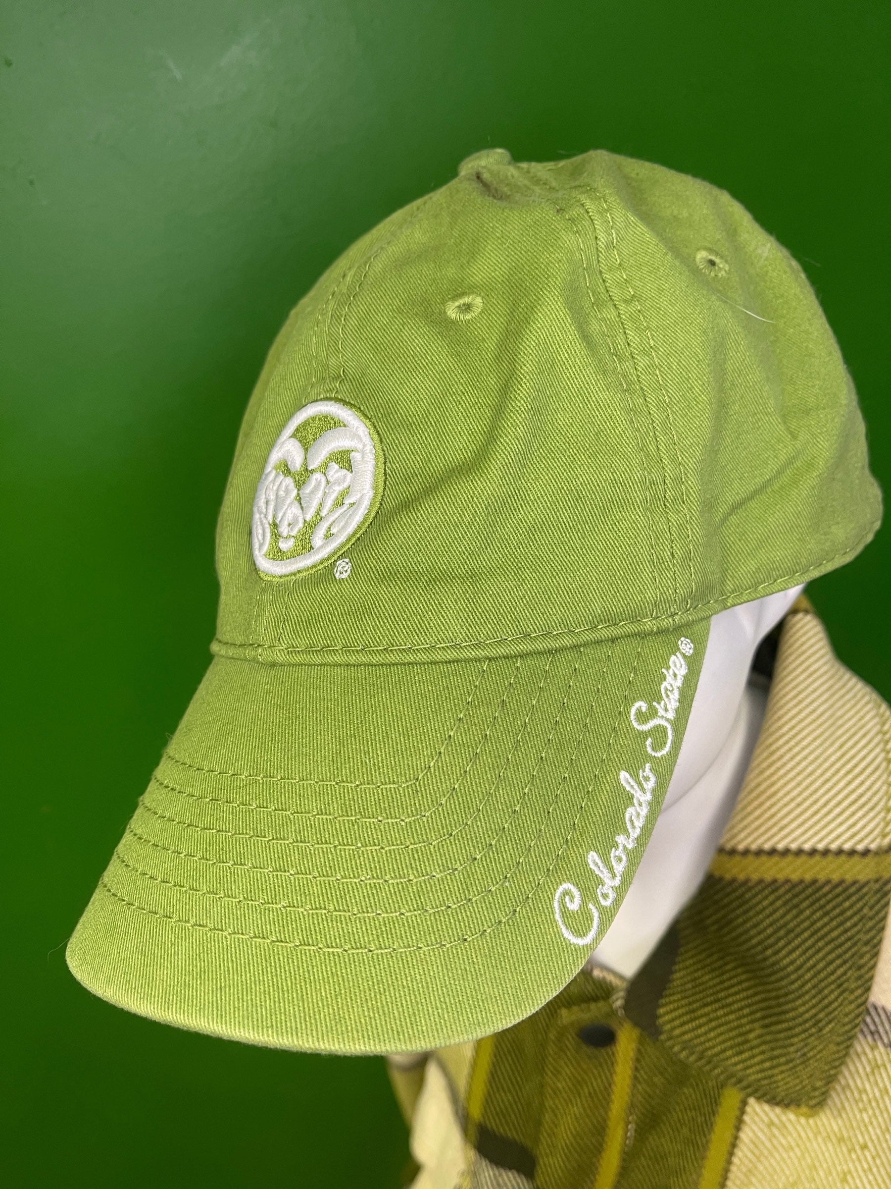 NCAA Colorado State Rams Light Green Strapback Hat/Cap Girls' OSFM